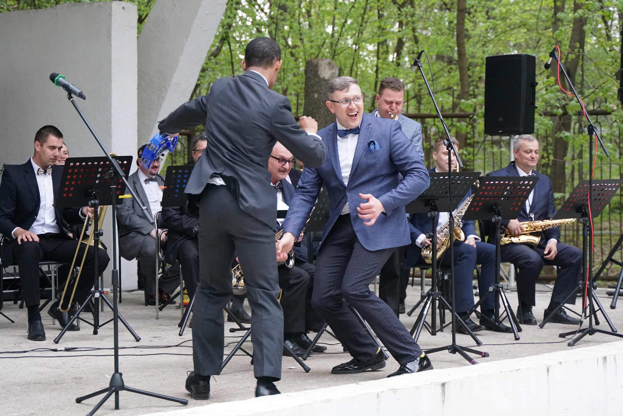 Конкурс оркестров в парке. Фотограф Наталья Погодина в г. Обнинске