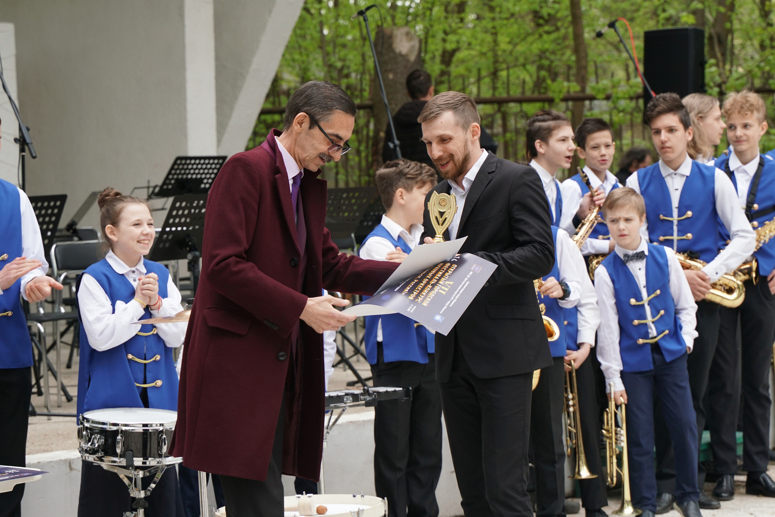 Конкурс оркестров в парке. Фотограф Наталья Погодина в г. Обнинске