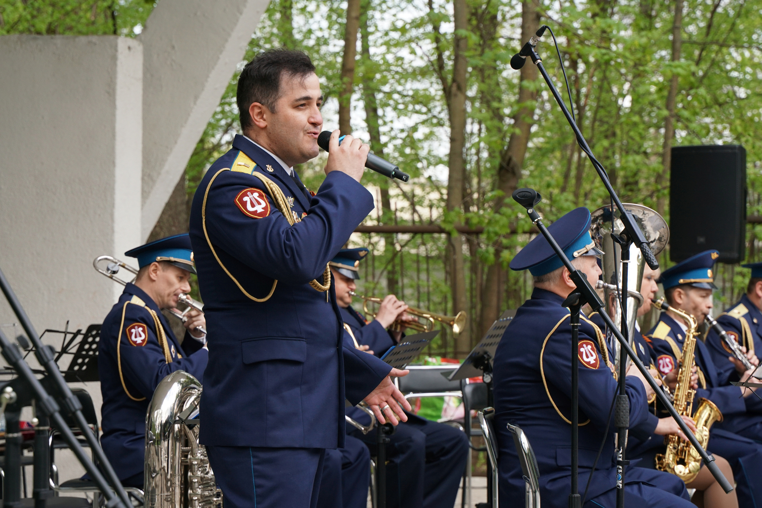 Конкурс оркестров в парке. Фотограф Наталья Погодина в г. Обнинске
