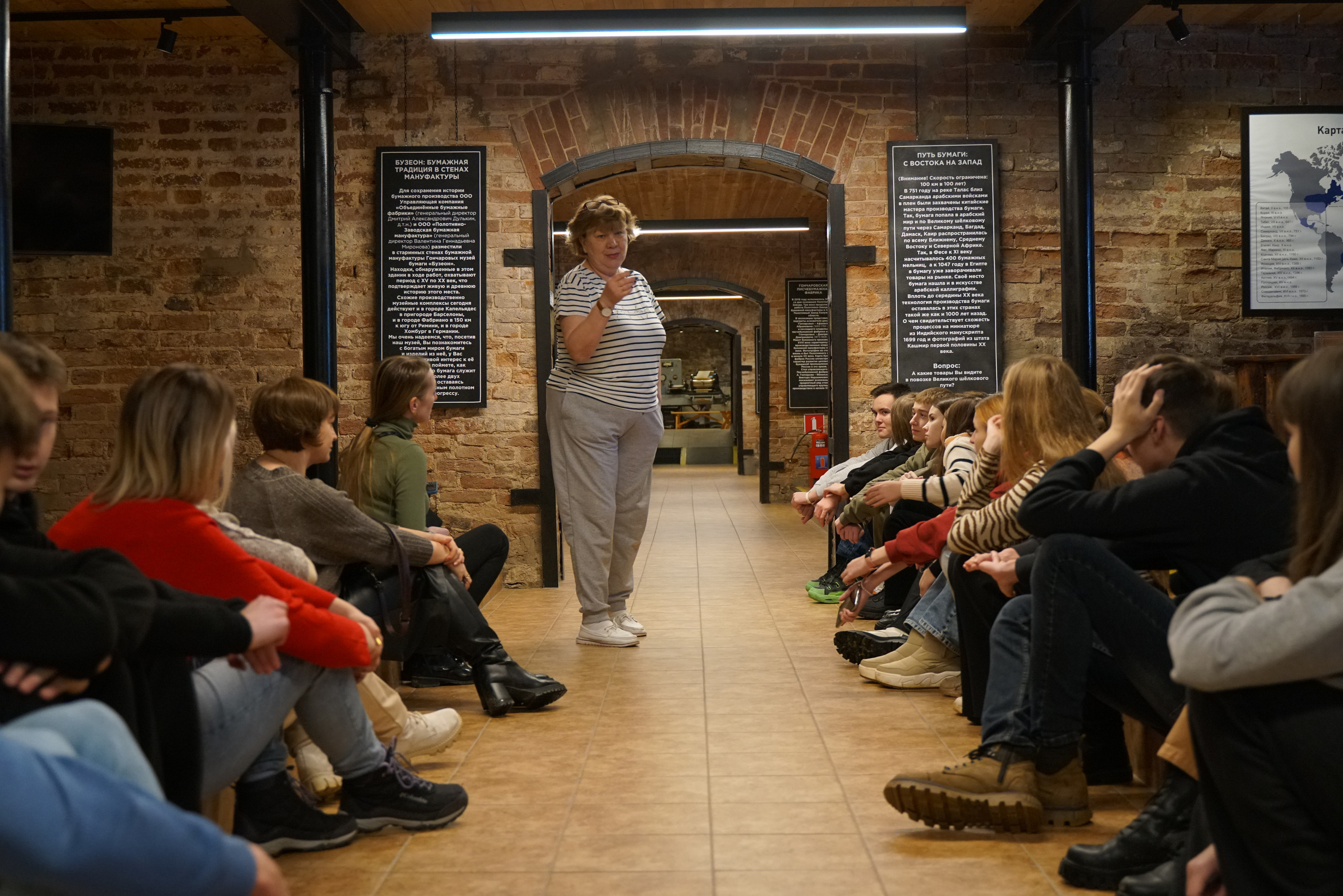 Экскурсия в усадьбу Полотный завод и на бумажную фабрику. Фотограф Наталья Погодина в г. Обнинске