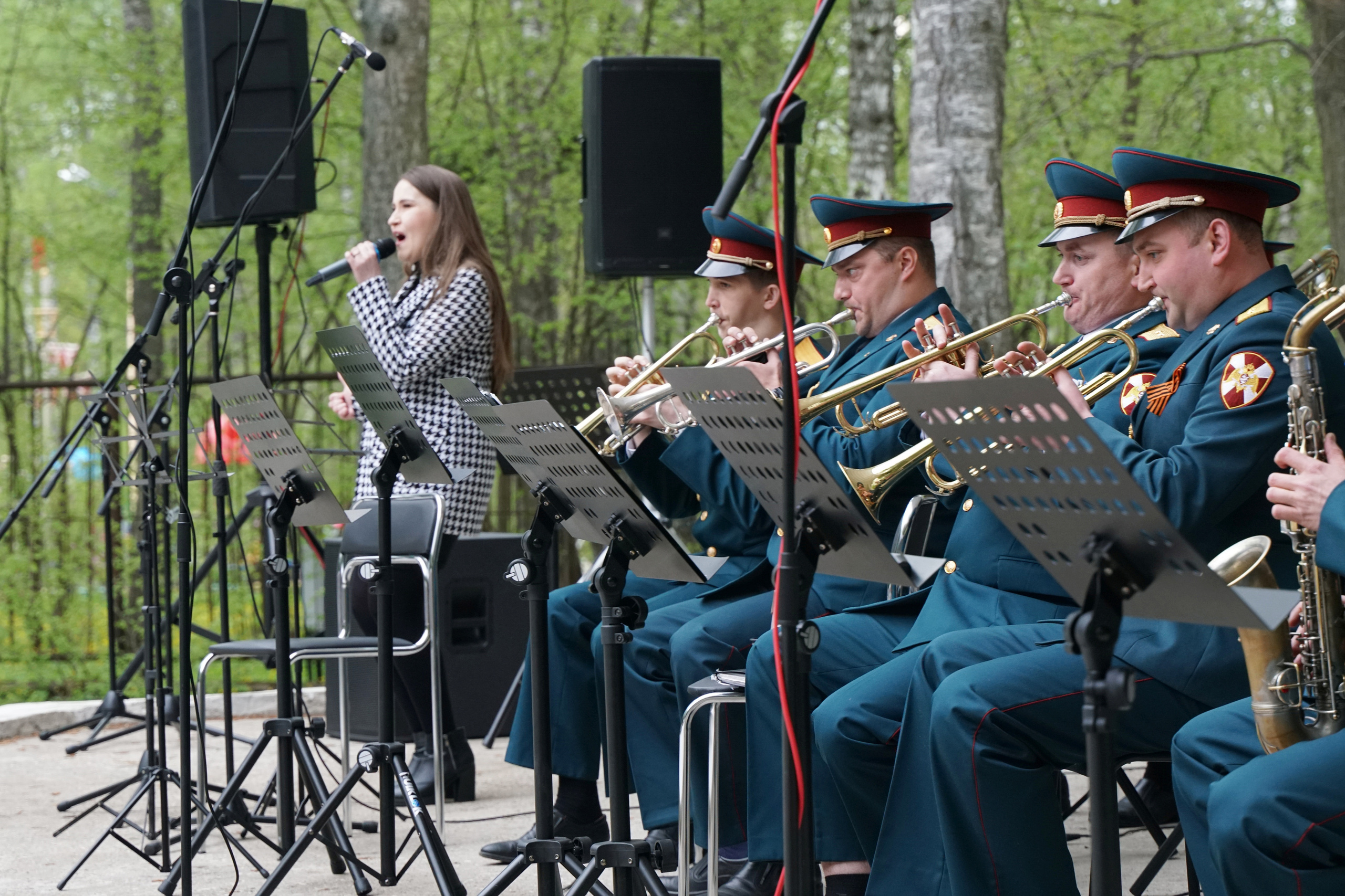 Конкурс оркестров в парке. Фотограф Наталья Погодина в г. Обнинске