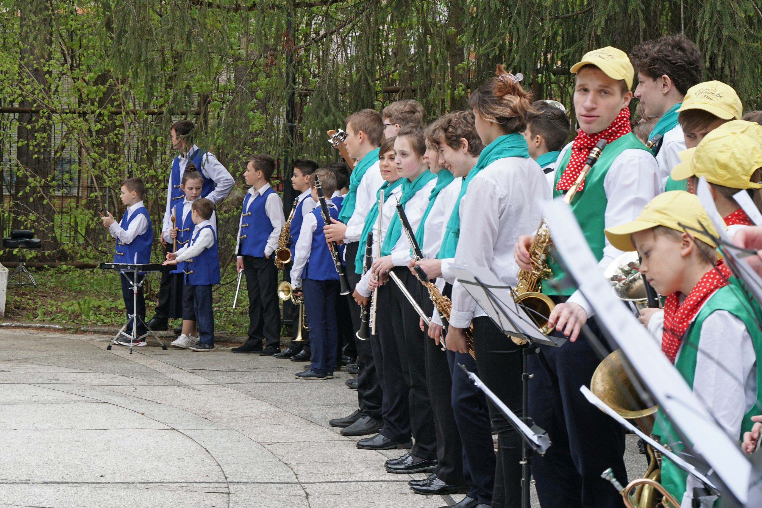 Конкурс оркестров в парке. Фотограф Наталья Погодина в г. Обнинске