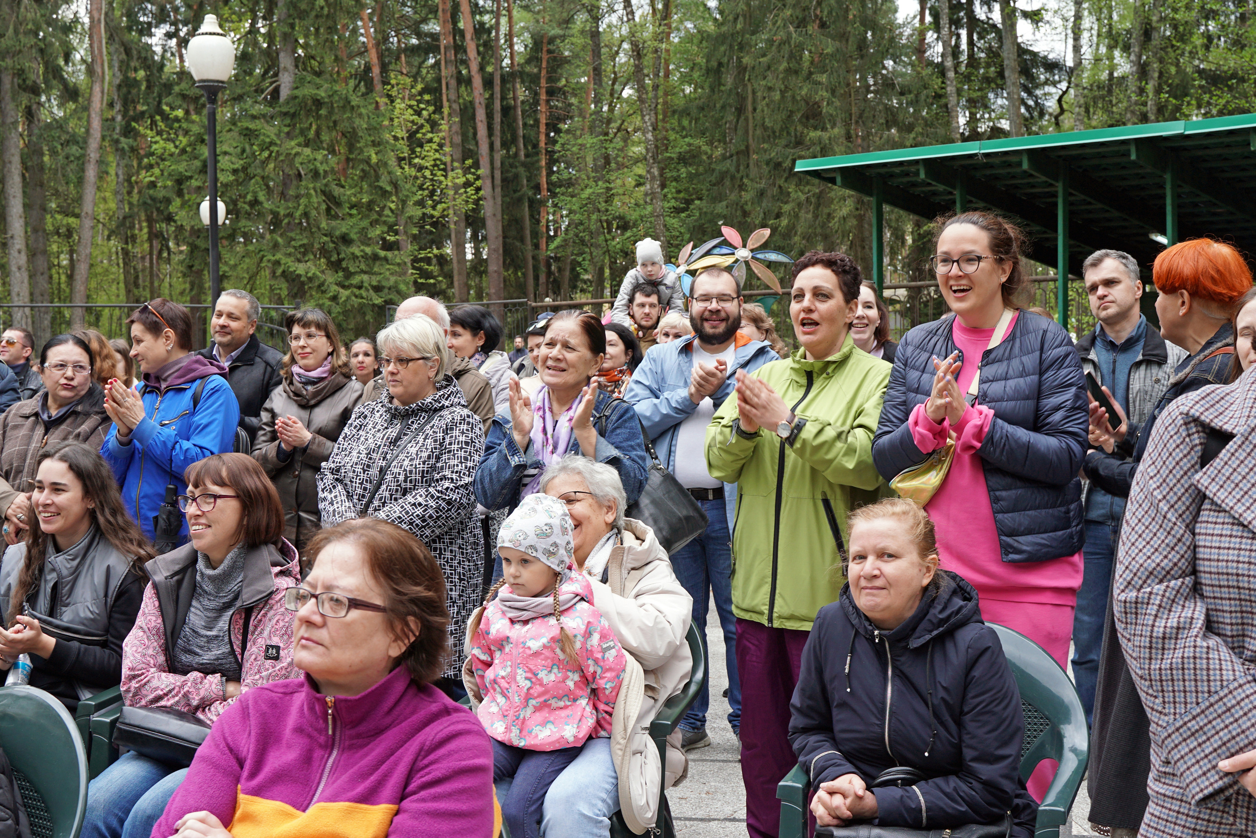 Конкурс оркестров в парке. Фотограф Наталья Погодина в г. Обнинске