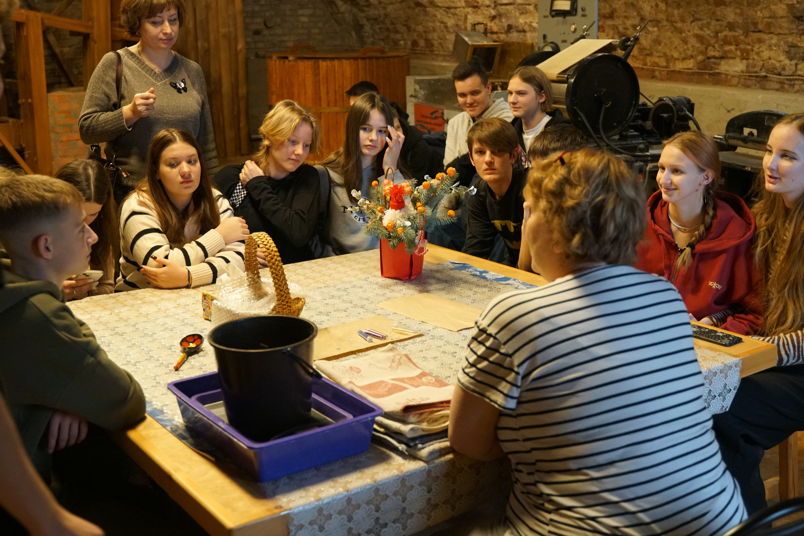 Экскурсия в усадьбу Полотный завод и на бумажную фабрику. Фотограф Наталья Погодина в г. Обнинске