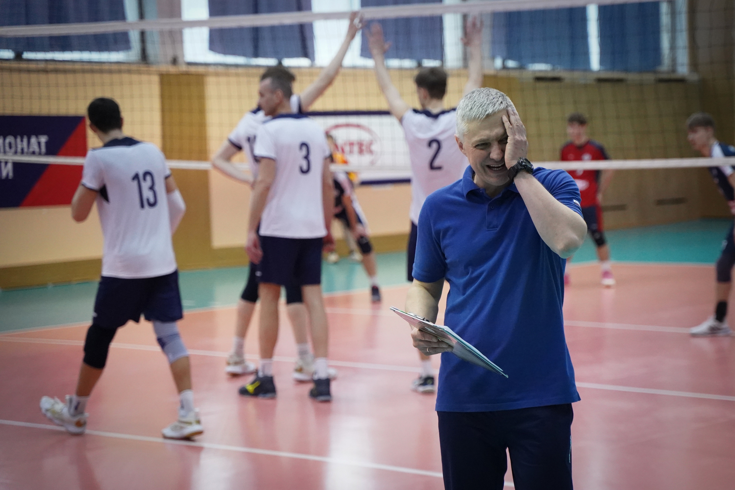 Чемпионат по волейболу. Фотограф Наталья Погодина в г. Обнинске