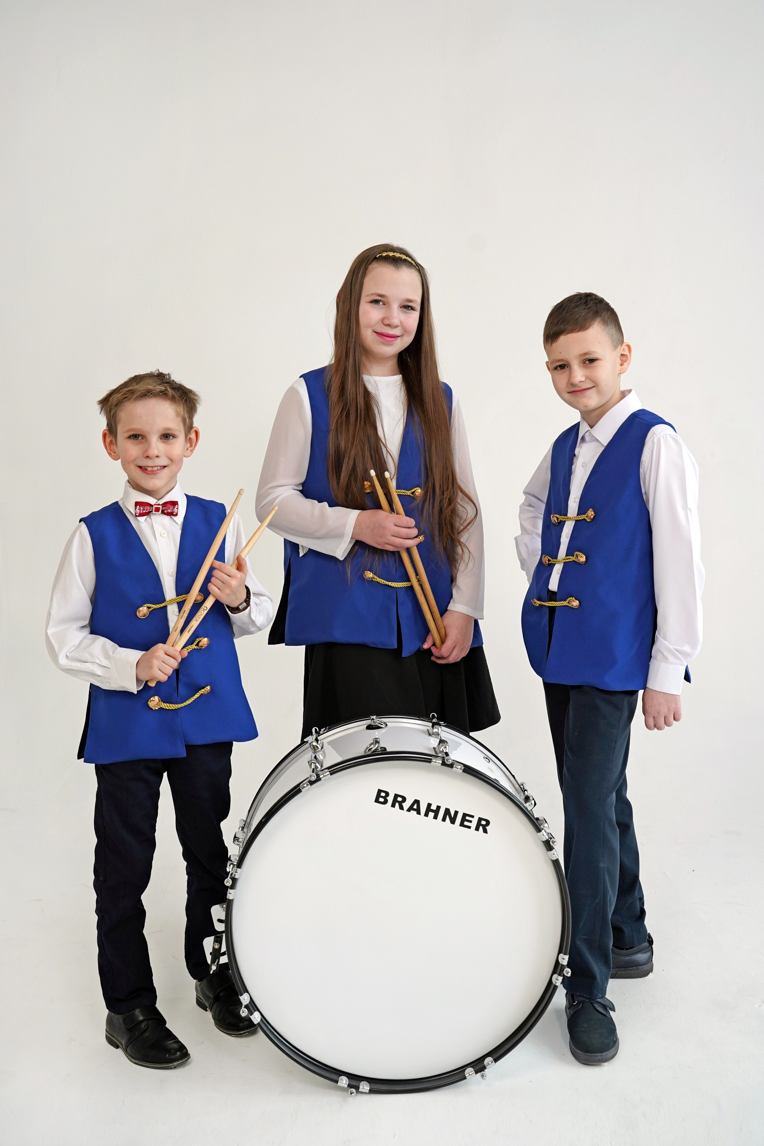 Групповая съемка детского духового оркестра ДШИ № 1 г.Обнинска. Фотограф Наталья Погодина в г. Обнинске