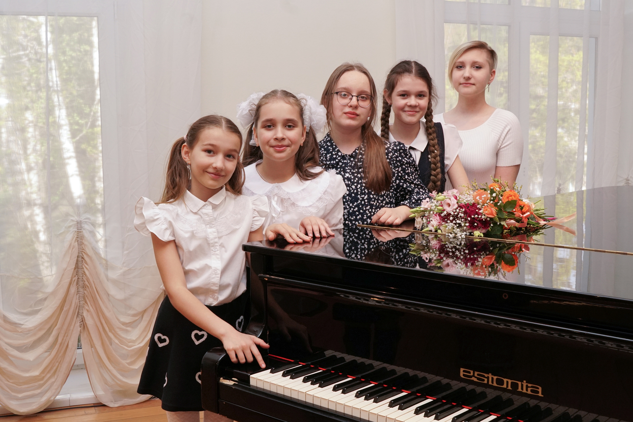 Съемка коллектива и учеников Детской школы искусств г. Обнинска. Фотограф Наталья Погодина в г. Обнинске