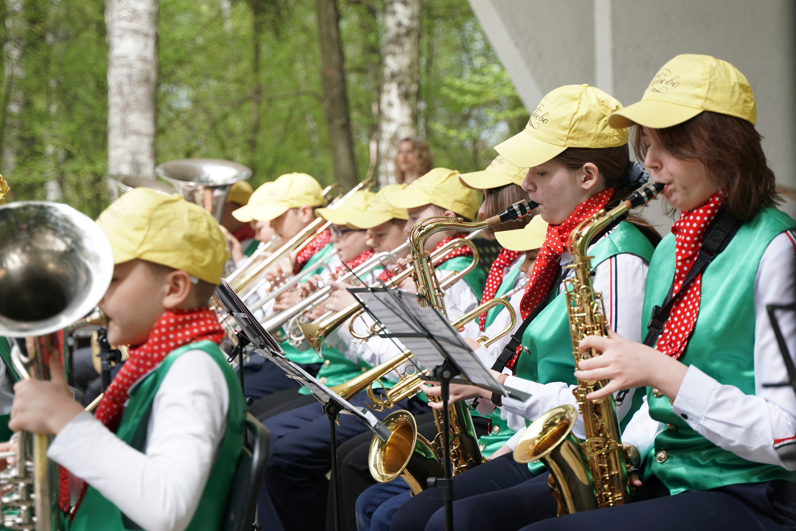 Конкурс оркестров в парке. Фотограф Наталья Погодина в г. Обнинске