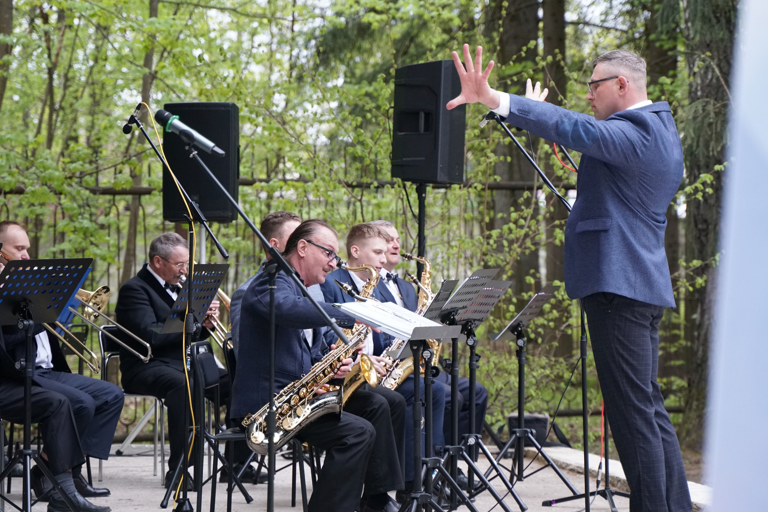 Конкурс оркестров в парке. Фотограф Наталья Погодина в г. Обнинске