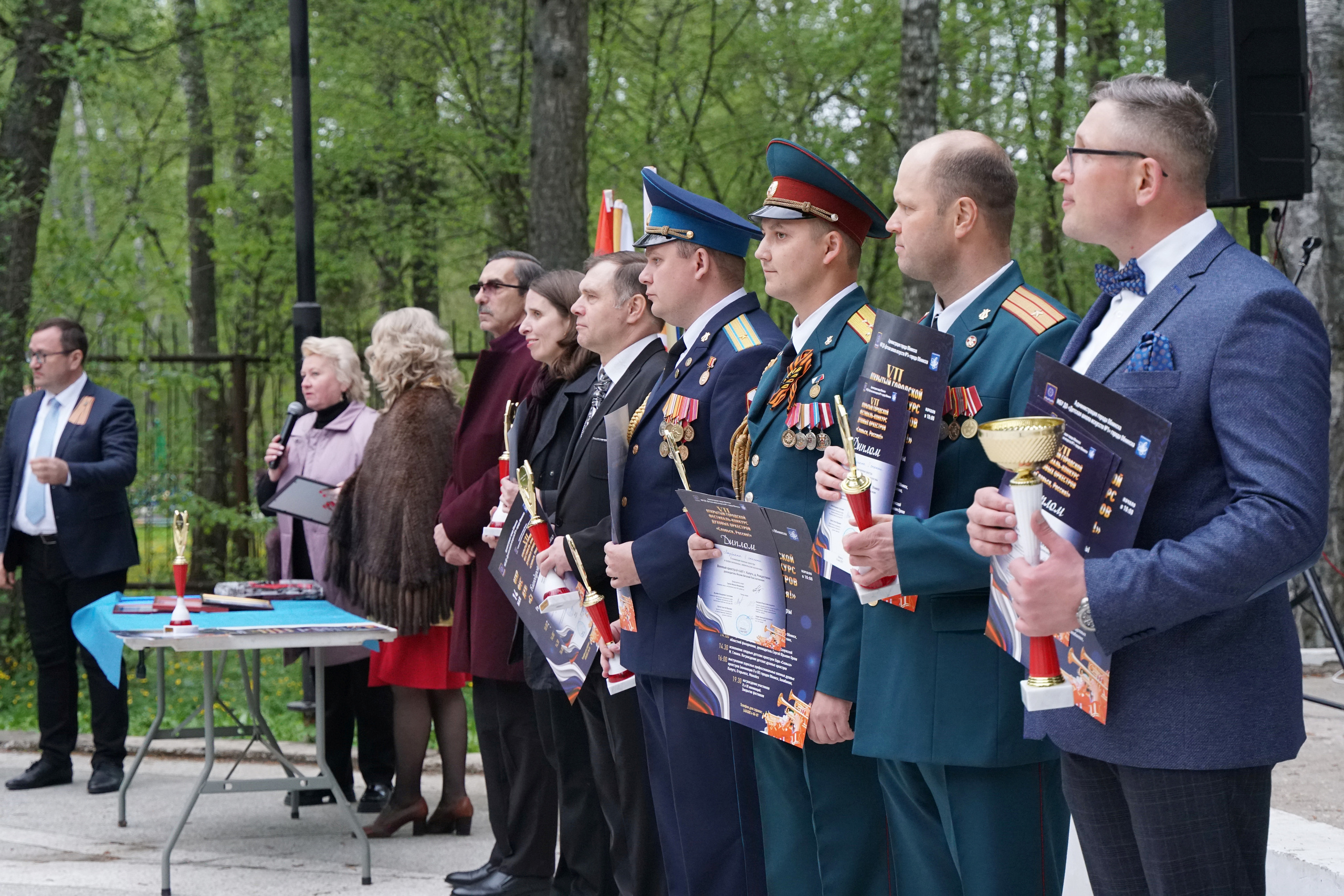 Конкурс оркестров в парке. Фотограф Наталья Погодина в г. Обнинске