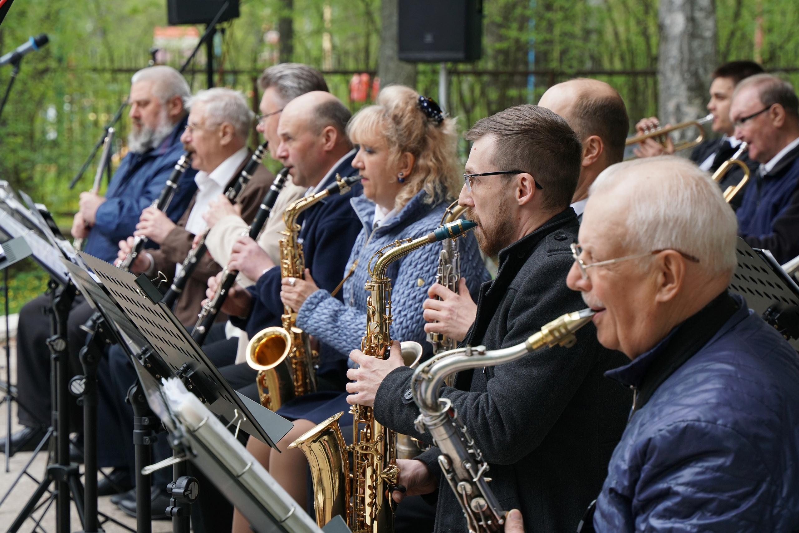 Конкурс оркестров в парке. Фотограф Наталья Погодина в г. Обнинске