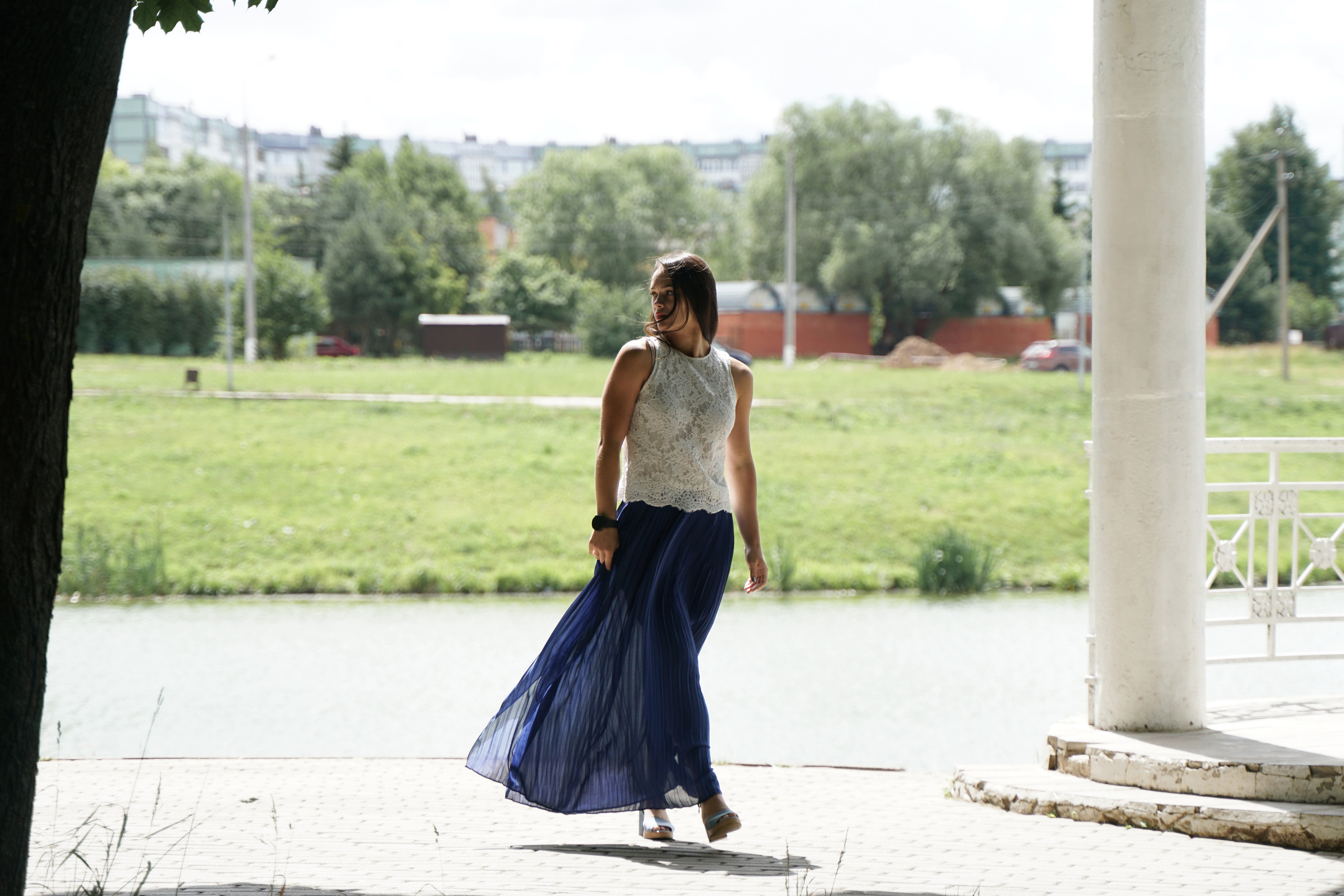 Семейная фотосессия на прогулке в Белкинском парке г. Обнинска. Фотограф Наталья Погодина в г. Обнинске