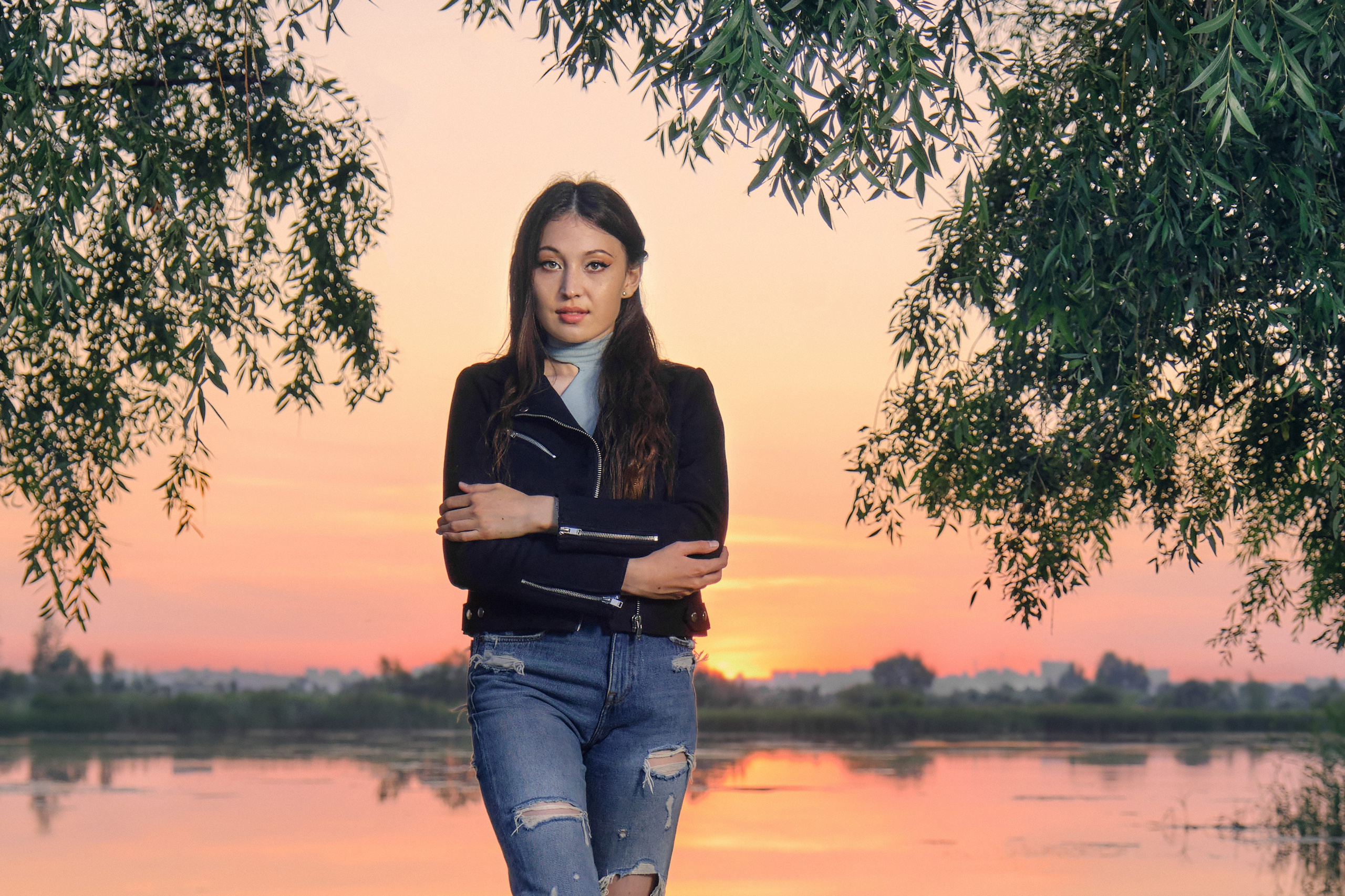 Летняя фотосессия на природе, в лесу, на улице. Семейная с детьми