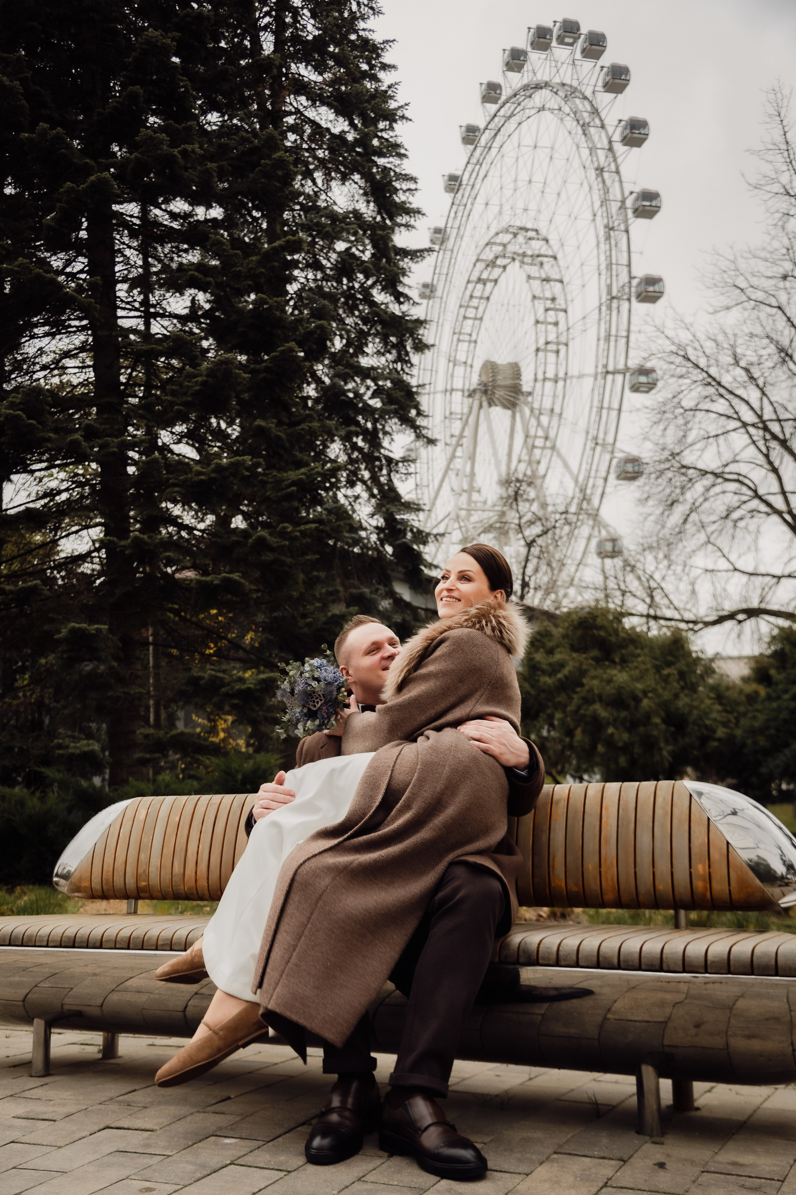 Осенняя прогулка ВДНХ. Свадебный и семейный фотограф в Москве Анна Сдобнова