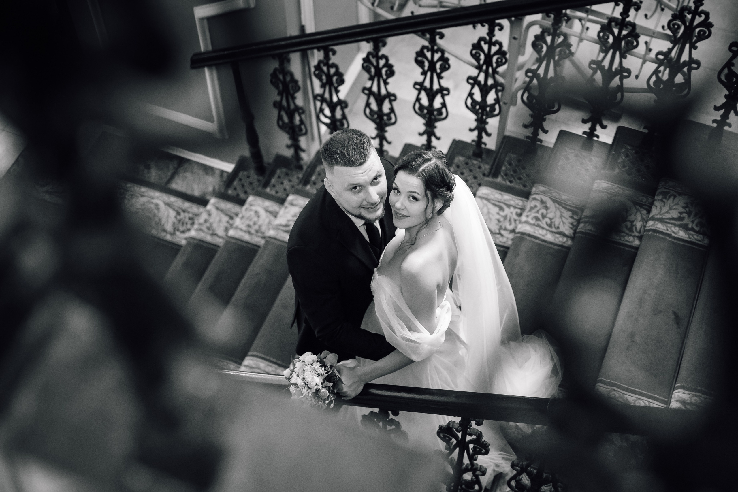 Свадебный день Яны и Максима, прогулка в лесу, Картинная галерея в Тамбове. Свадебный фотограф в Тамбове Павел Четвертков