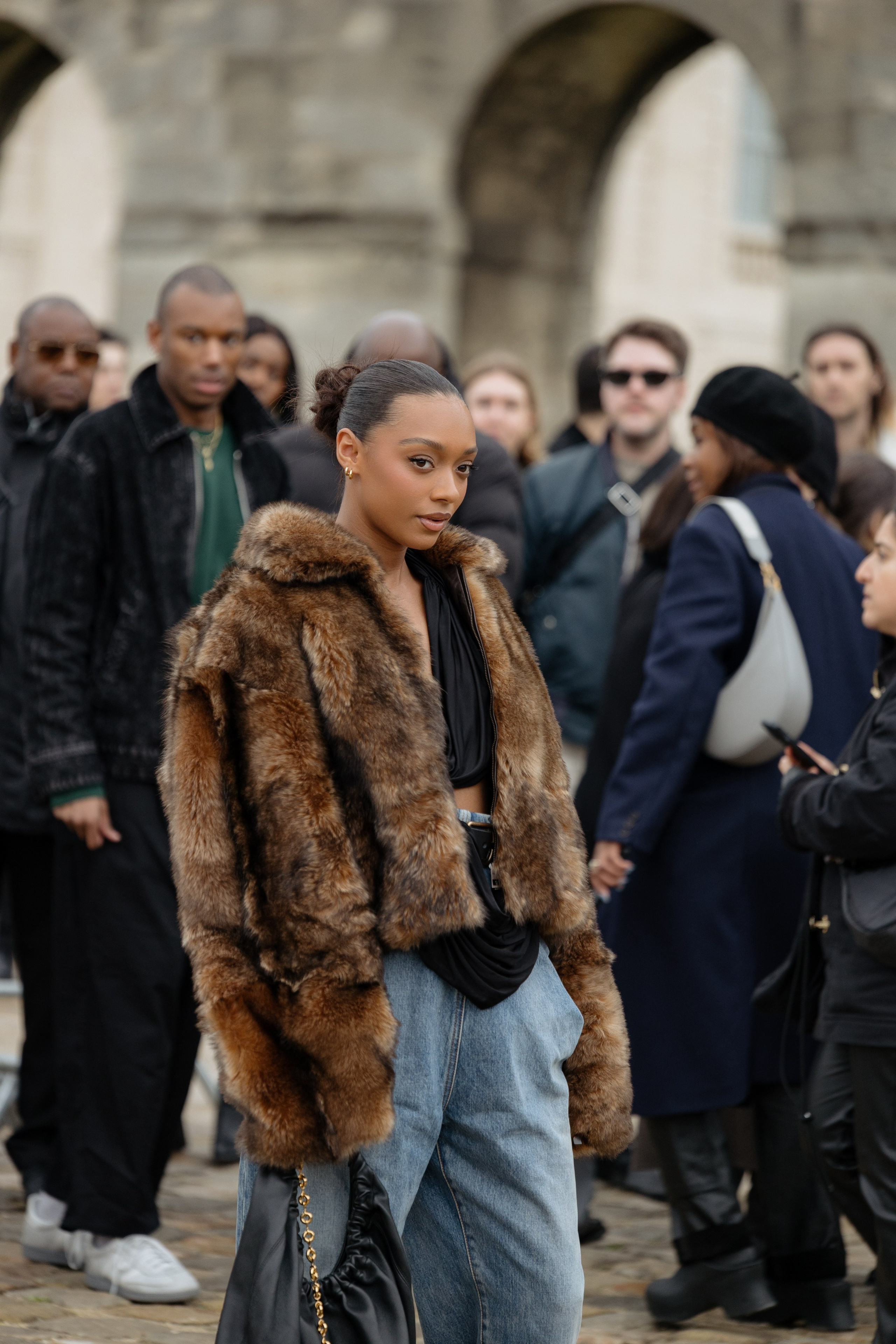 LOEWE PFW WOMENSWEAR FALL-WINTER 24/25. Photographer in Milan Ivan Goncharov