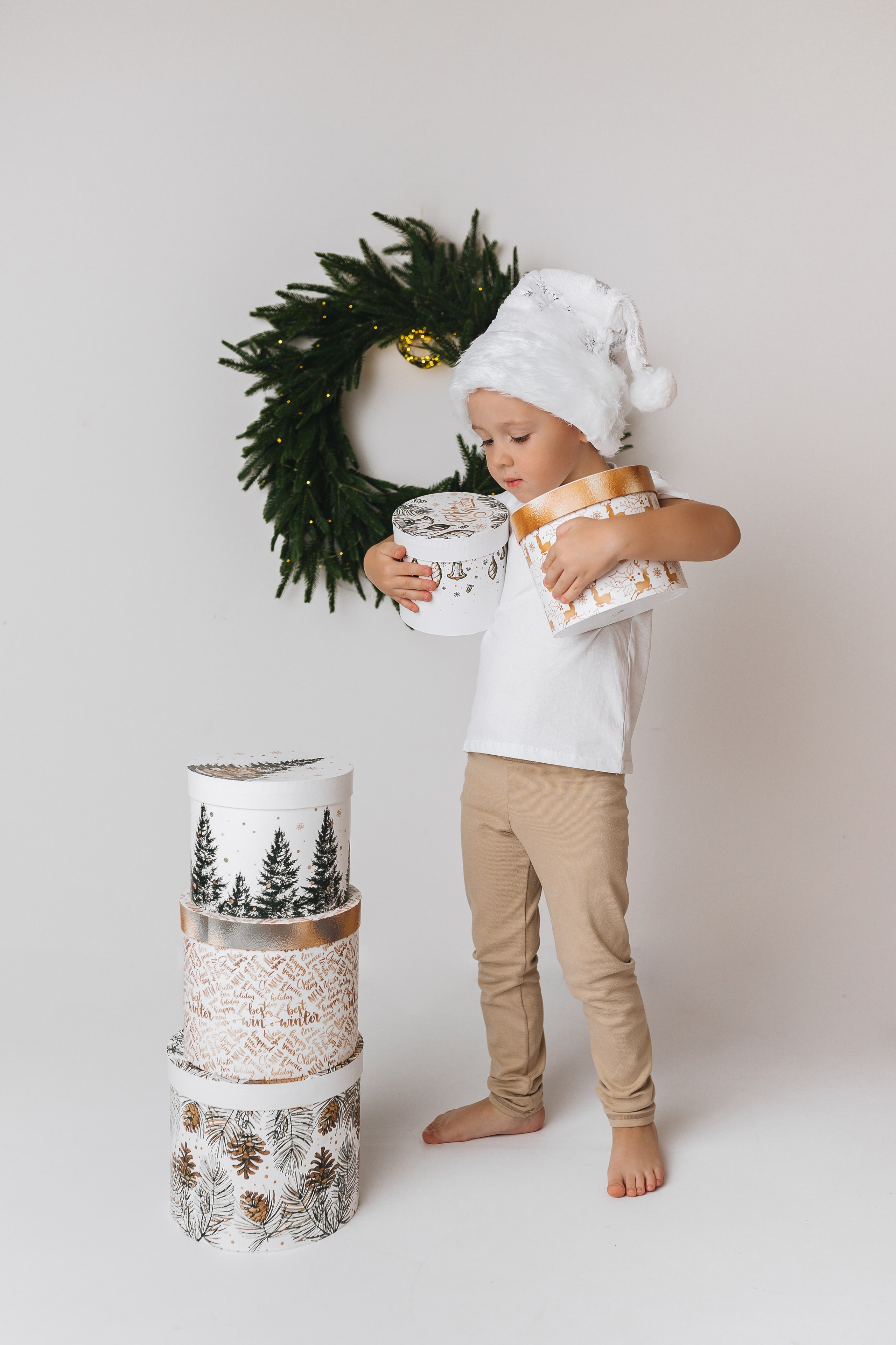 Новогодняя фотосессия. Фотограф новорожденных Серпухов, Протвино, Москва I Марина Бурмистрова