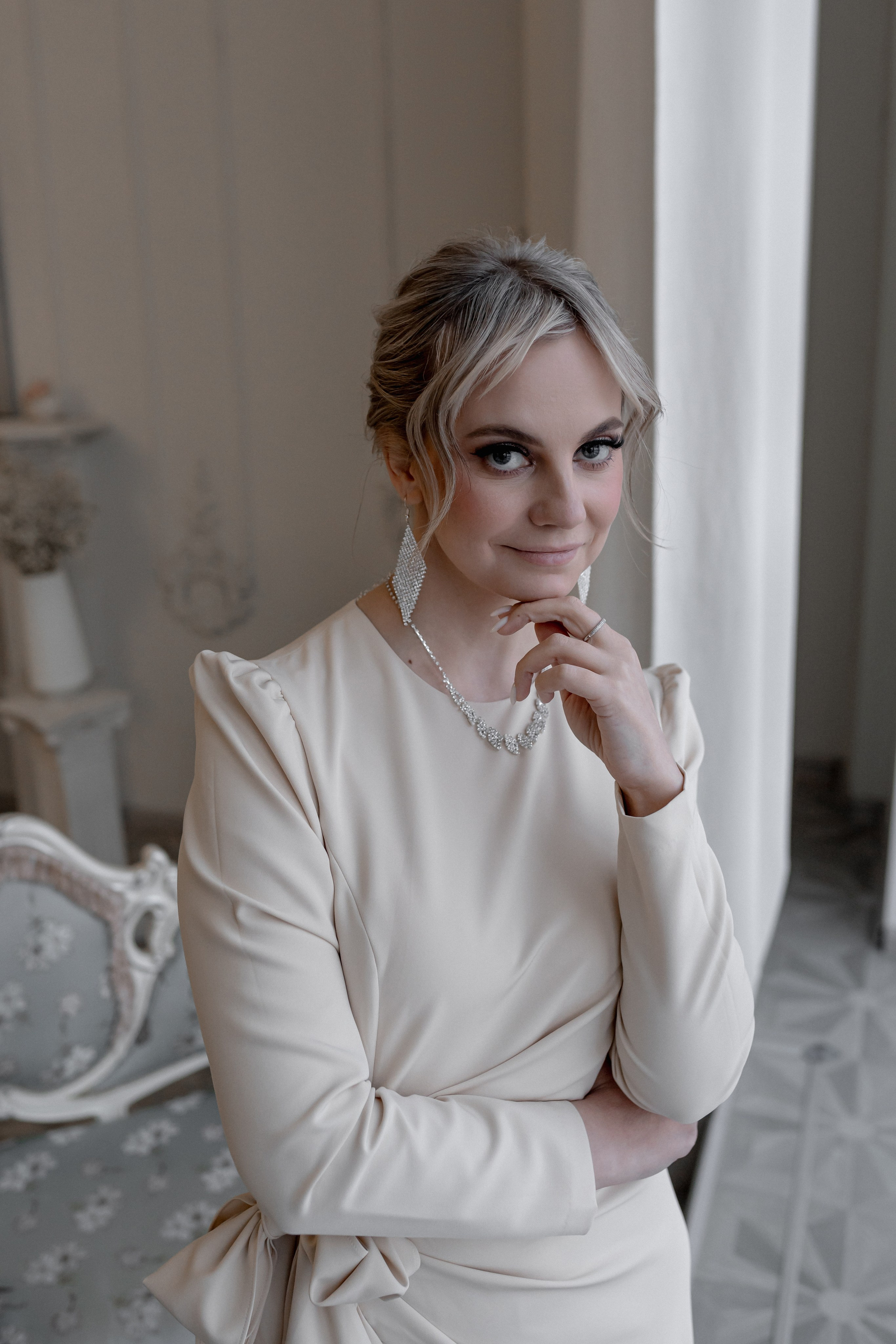 Свадебная фотосессия в студии. Фотограф Ким Наталья в Красноярске