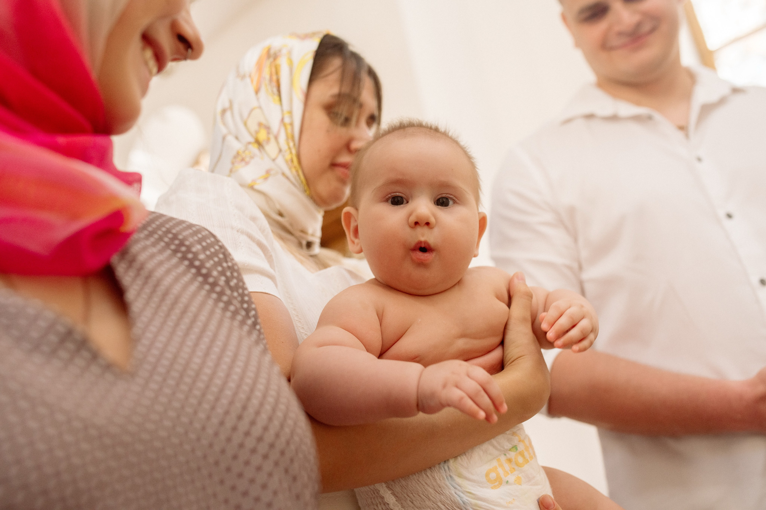 Крещение Сони. Фотограф Мария Стрелкова