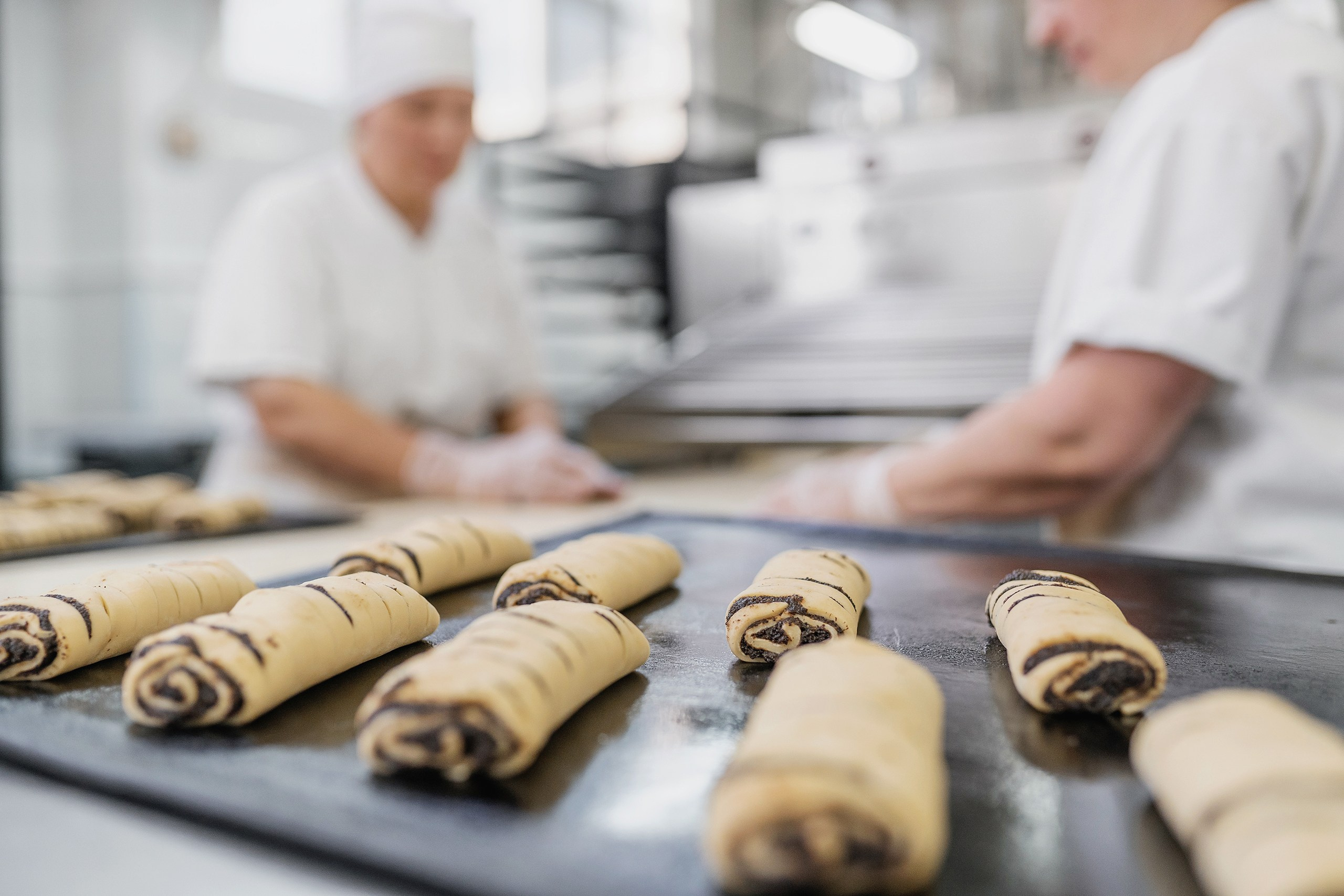 фотограф для предприятий и промышленности кондитер за работой