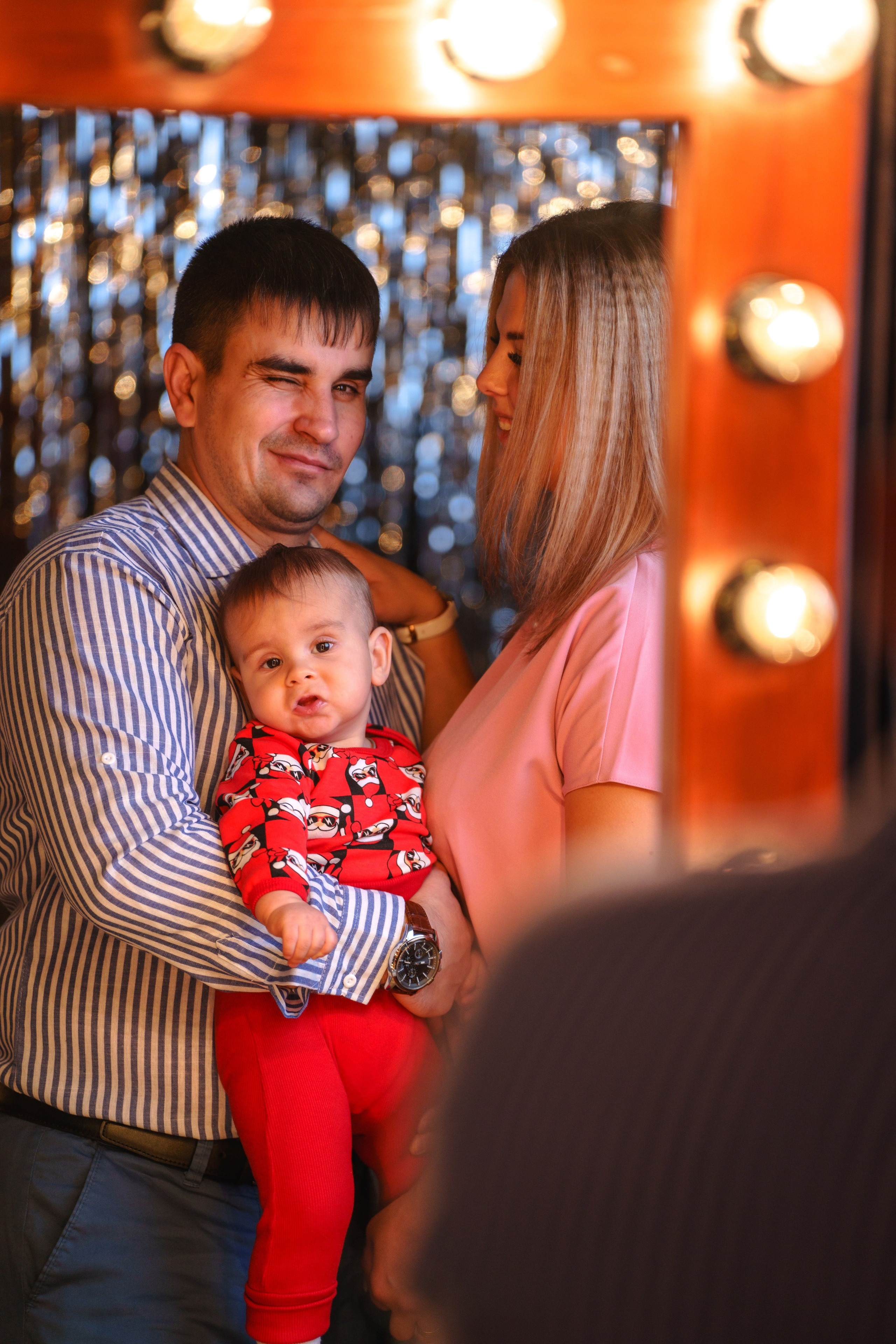 Предновогодняя, студийная съёмка для замечательной семьи. Фотограф Андрей Чеботок (Белгород, Курск, Воронеж, Старый Оскол)