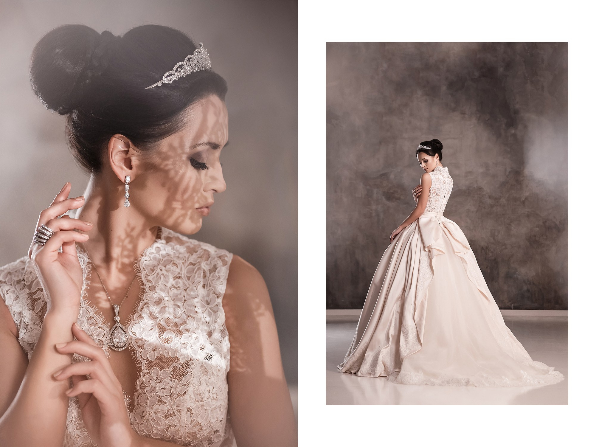 Студийная съемка для салона свадебных платьев L’AVENIR BOUTIQUE и свадебного журнала Bride & Style. Свадебный фотограф в Санкт-Петербурге и Москве Андрей Нестеров