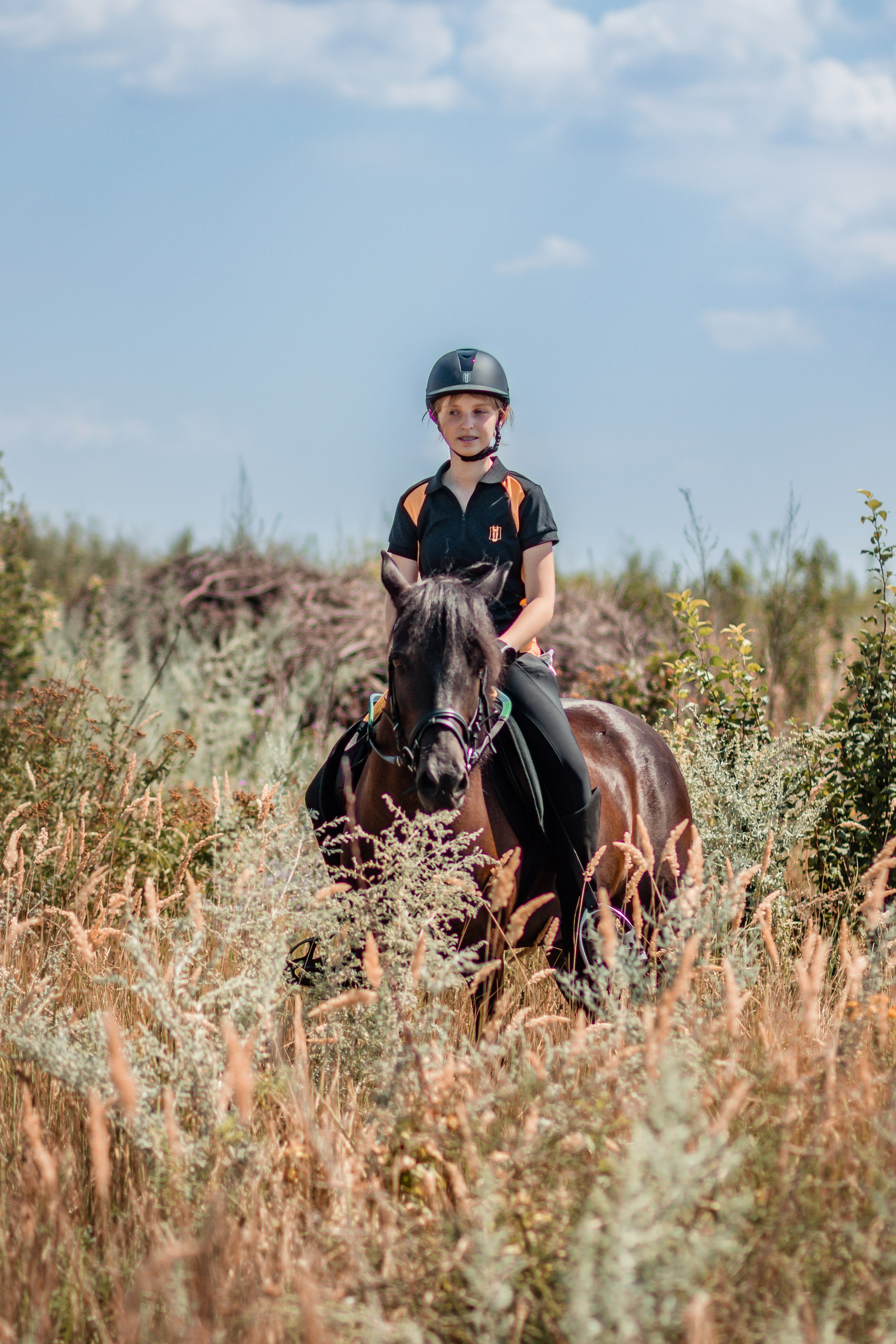 Выезды в поля на лошади
