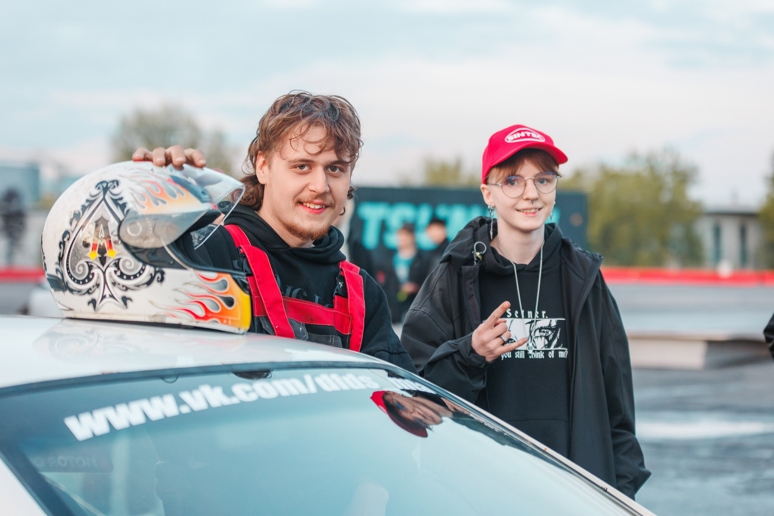 Выставка и дрифт машин. Репортажный фотограф. Москва. Алина Ланская