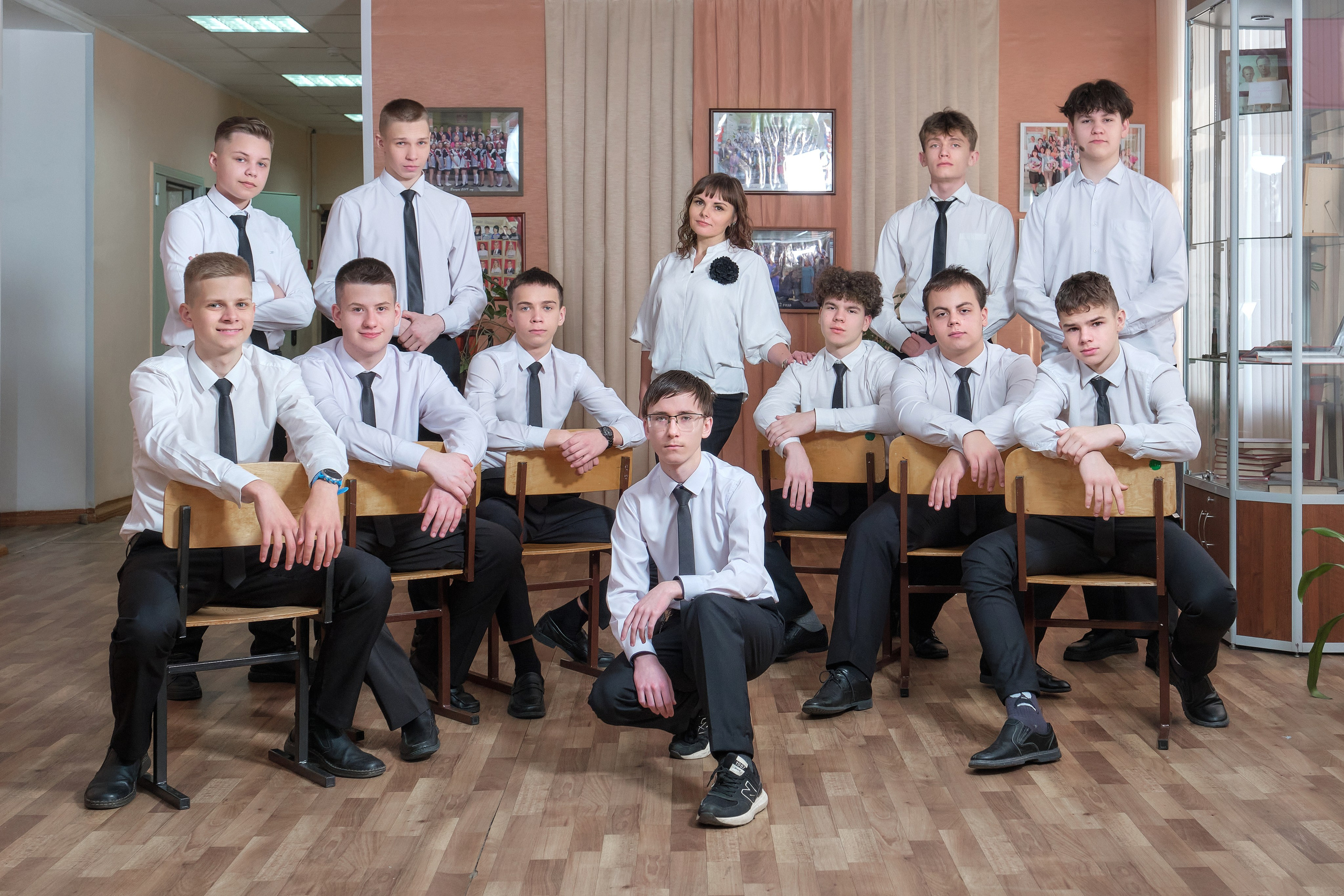 Выпускной альбом 9 класс. Фотосессия класса для фотоальбома