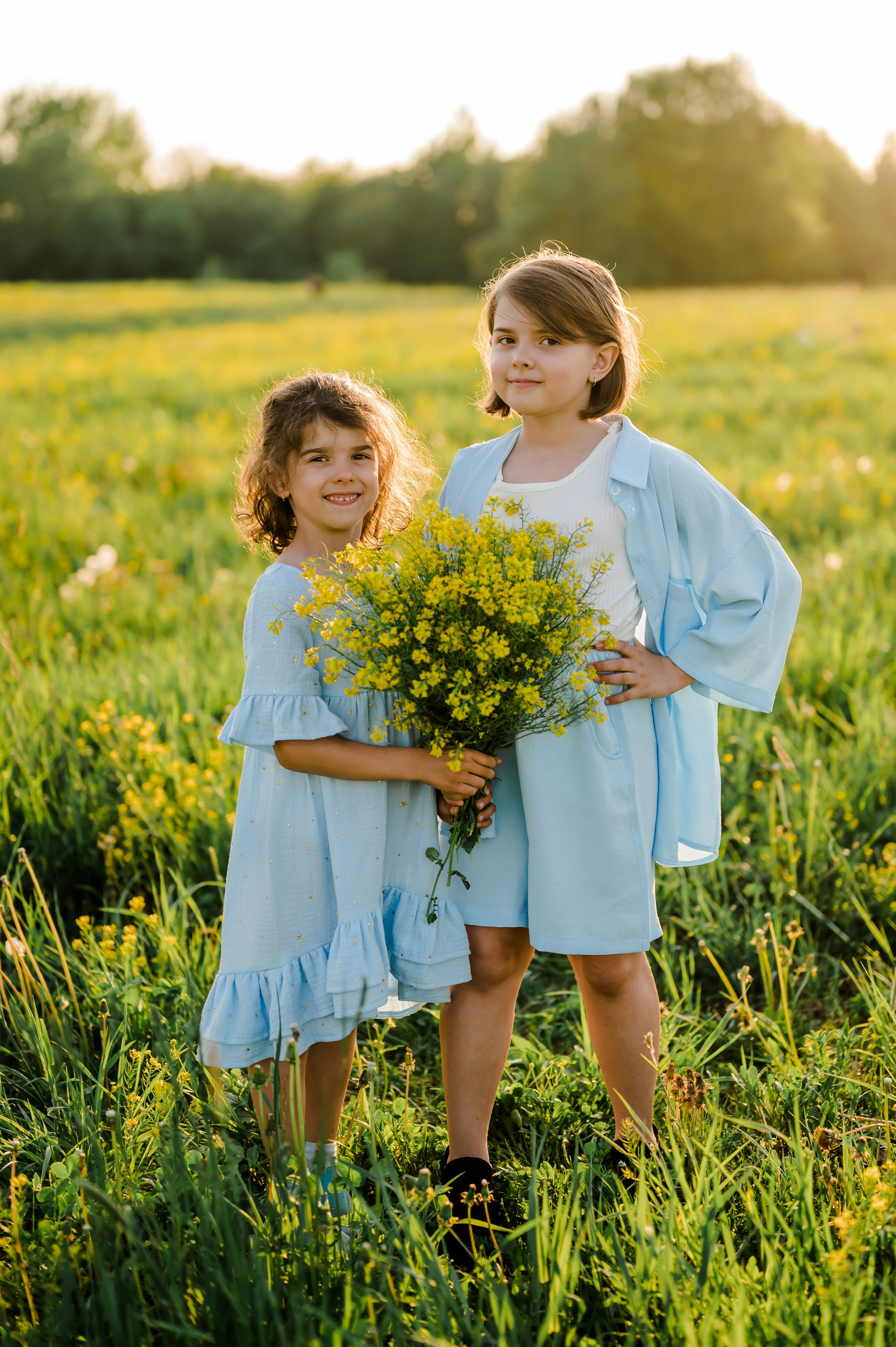 Анна, Дарья и Мария. Рапс. Свадебный и семейный фотограф Евгения Кононова