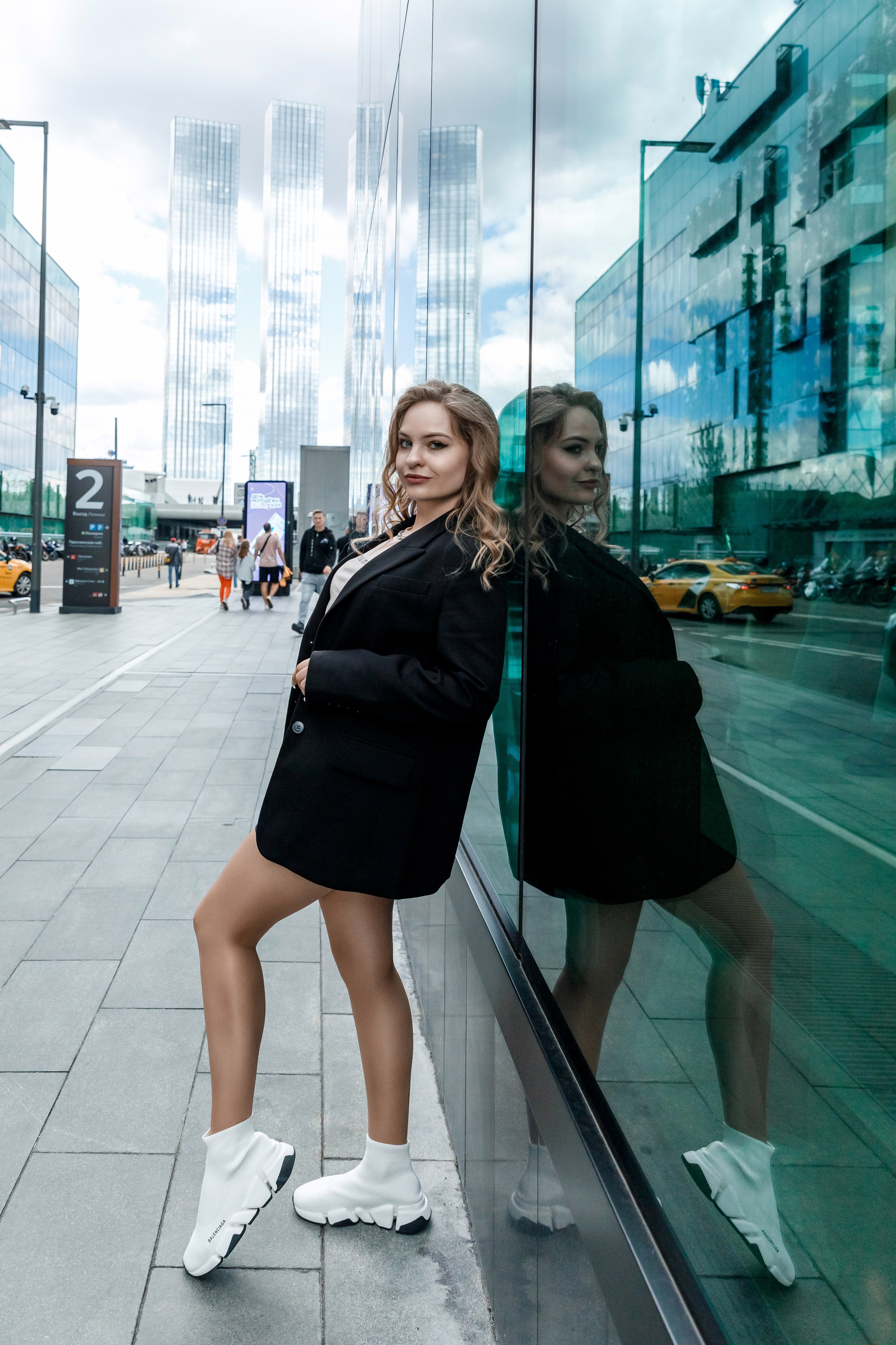 Moscow city после бизнес-завтрака. Photographer Viktoriya Markushina «My world throug»