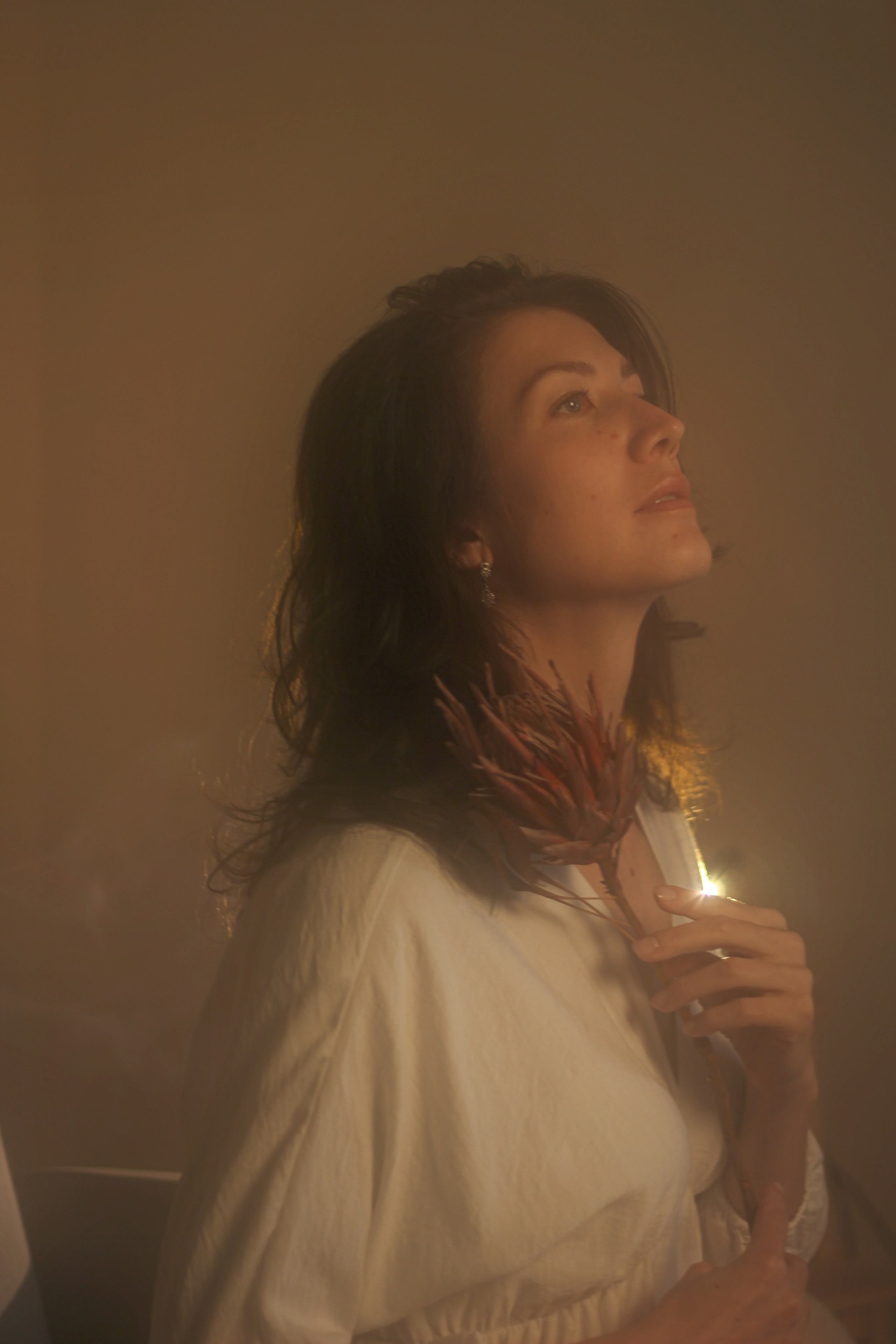 Дым и свечение. Фотограф Красноярск