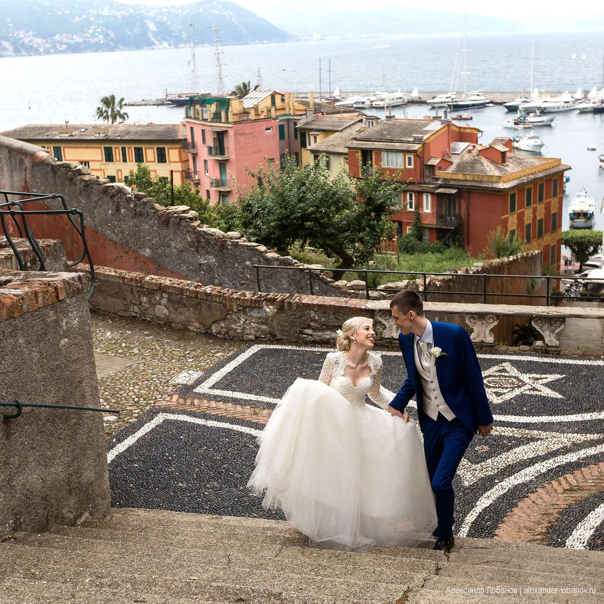 Свадьба Олега и Виктории в Портофино, Италия