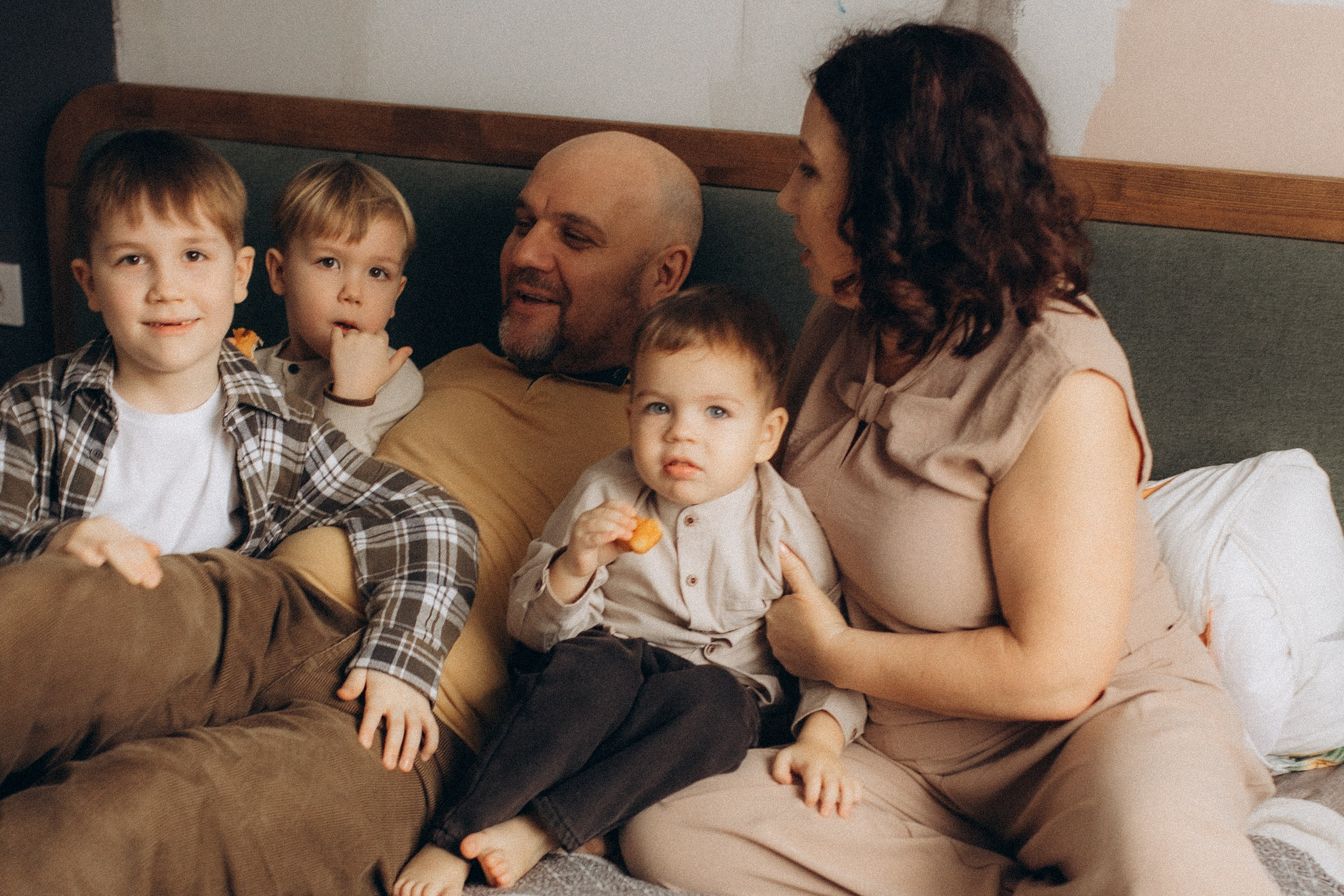 История большой семьи. Семейный фотограф lifestyle в Новосибирске Елена Шпилевая