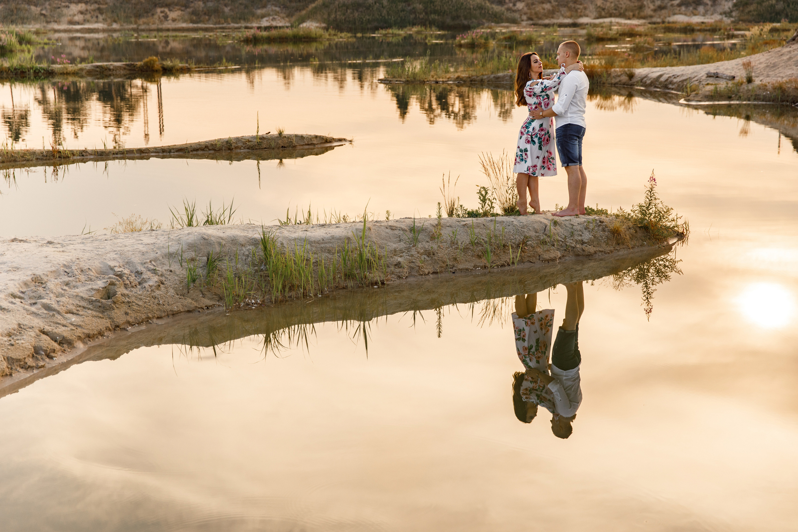 Love story Нади и Артема. Аэросъемка
