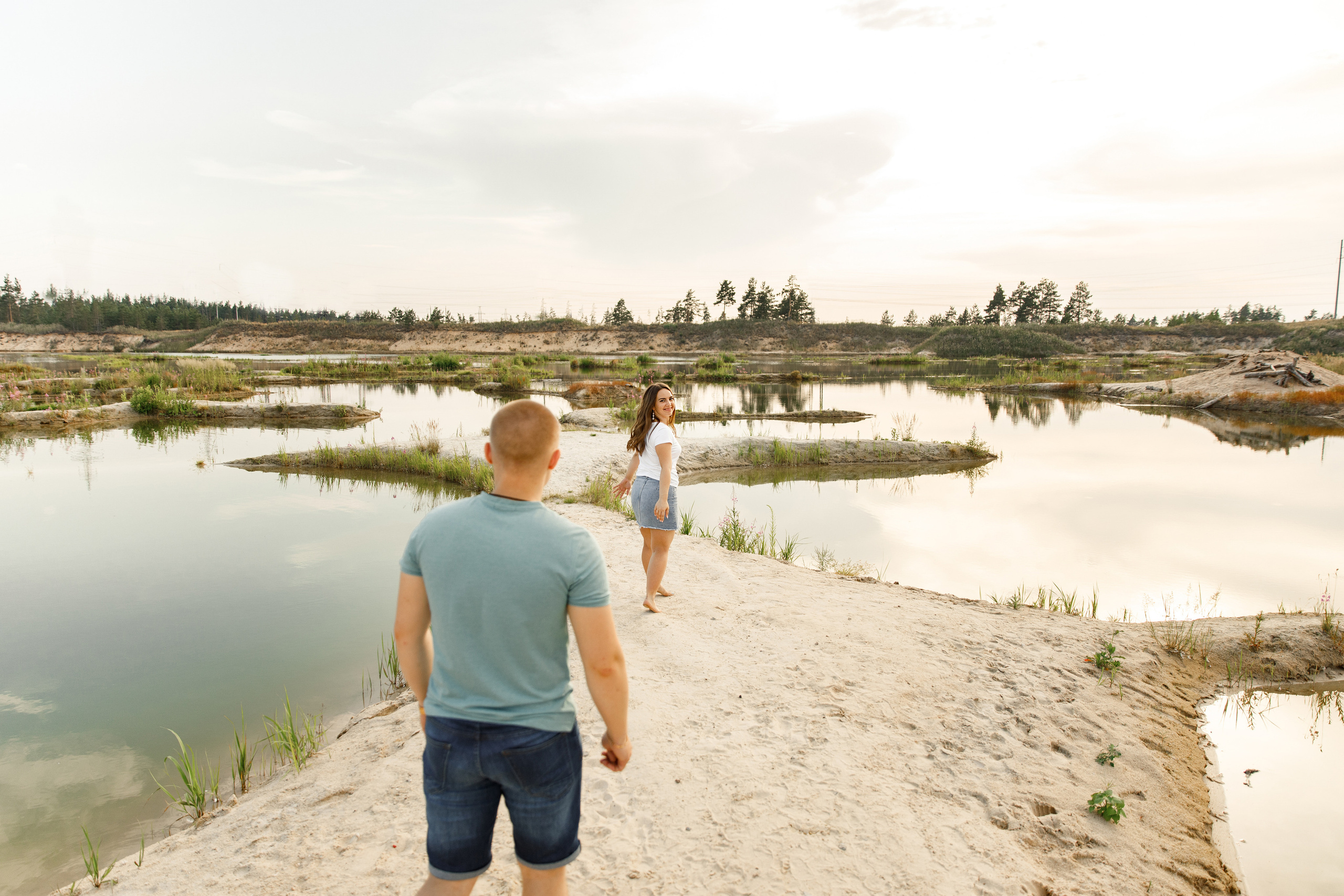 Love story Нади и Артема. Аэросъемка