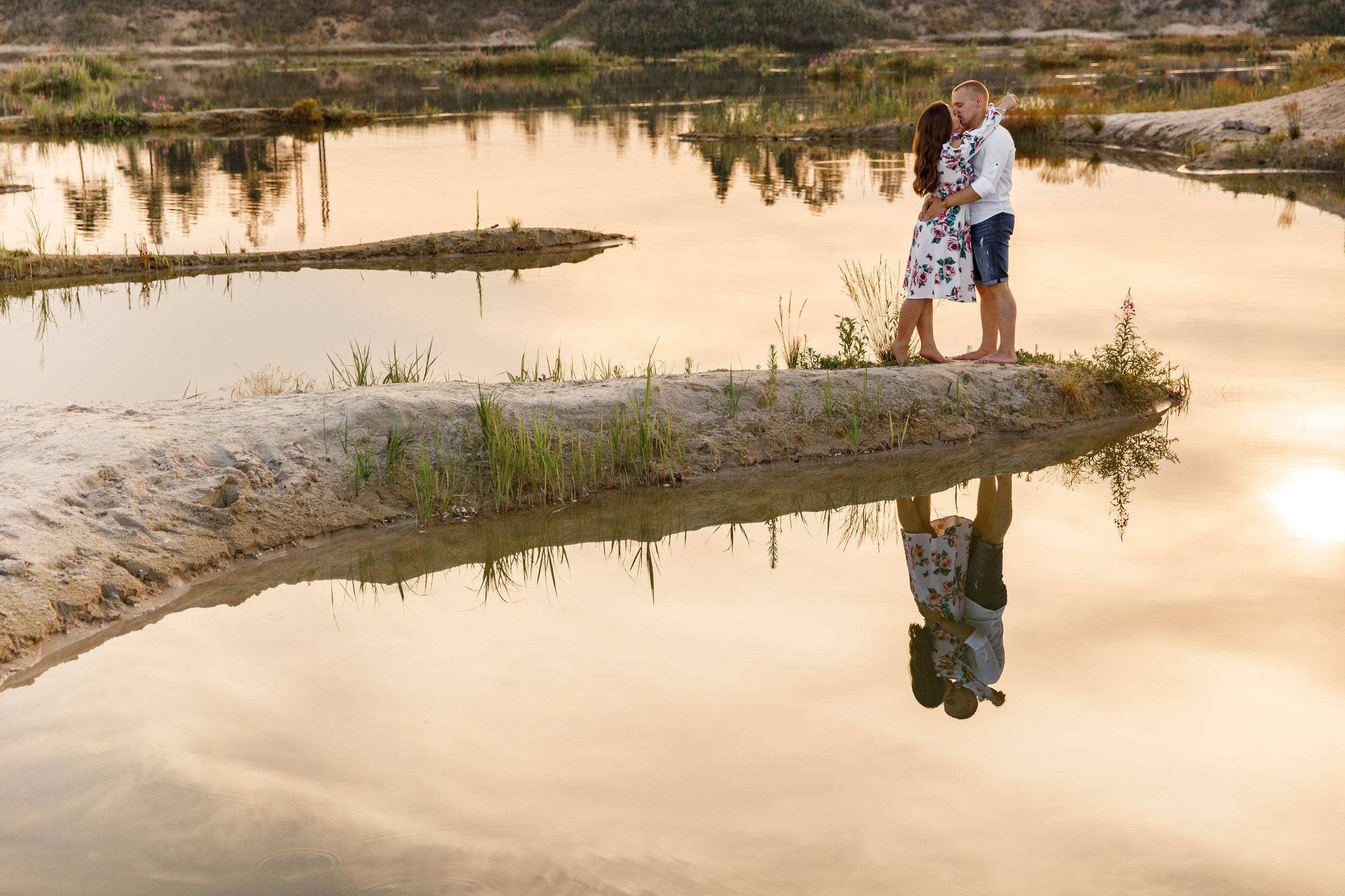 Love story Нади и Артема. Аэросъемка