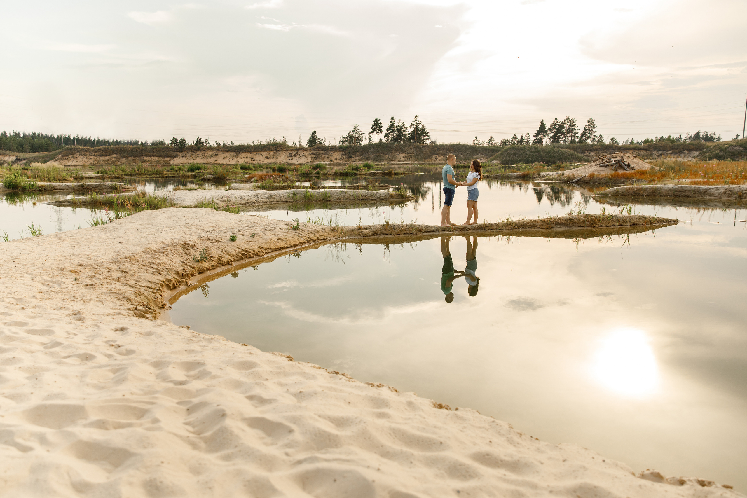 Love story Нади и Артема. Аэросъемка