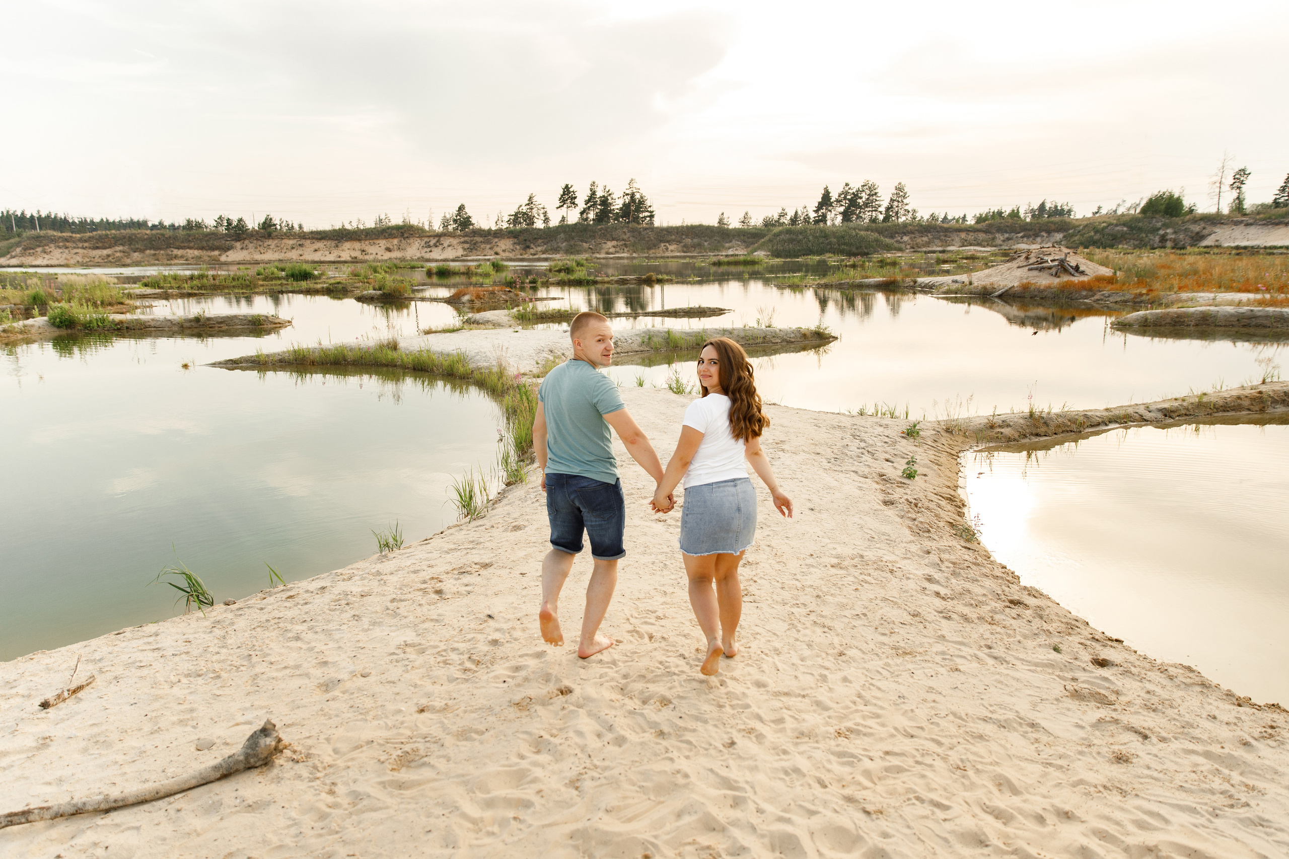 Love story Нади и Артема. Аэросъемка