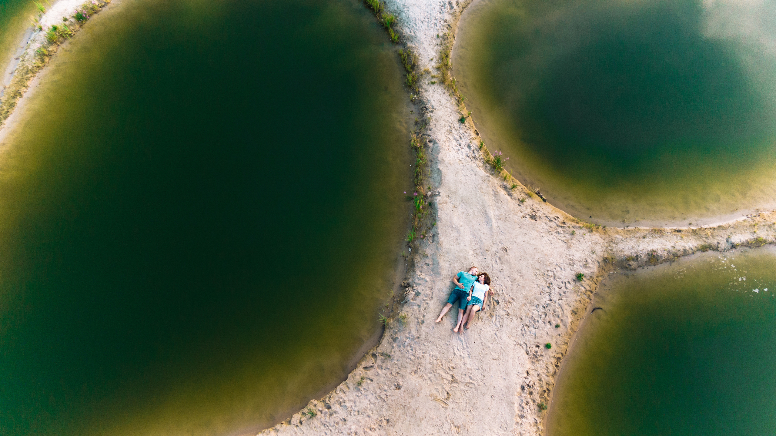 Love story Нади и Артема. Аэросъемка