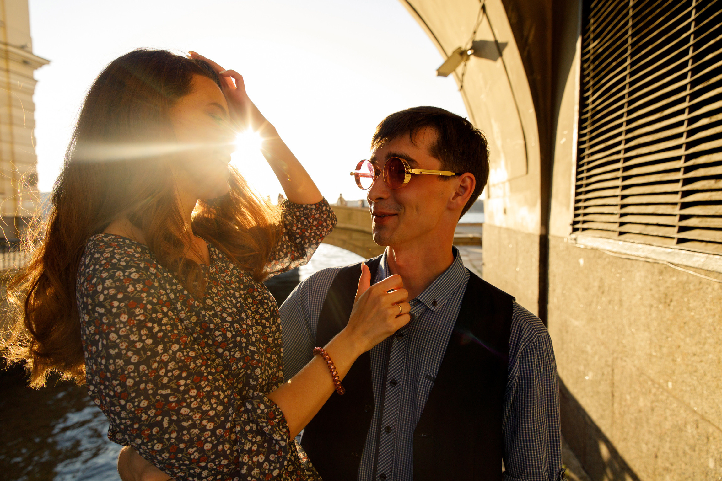 Фотосессия в Питере. На берегах Невы