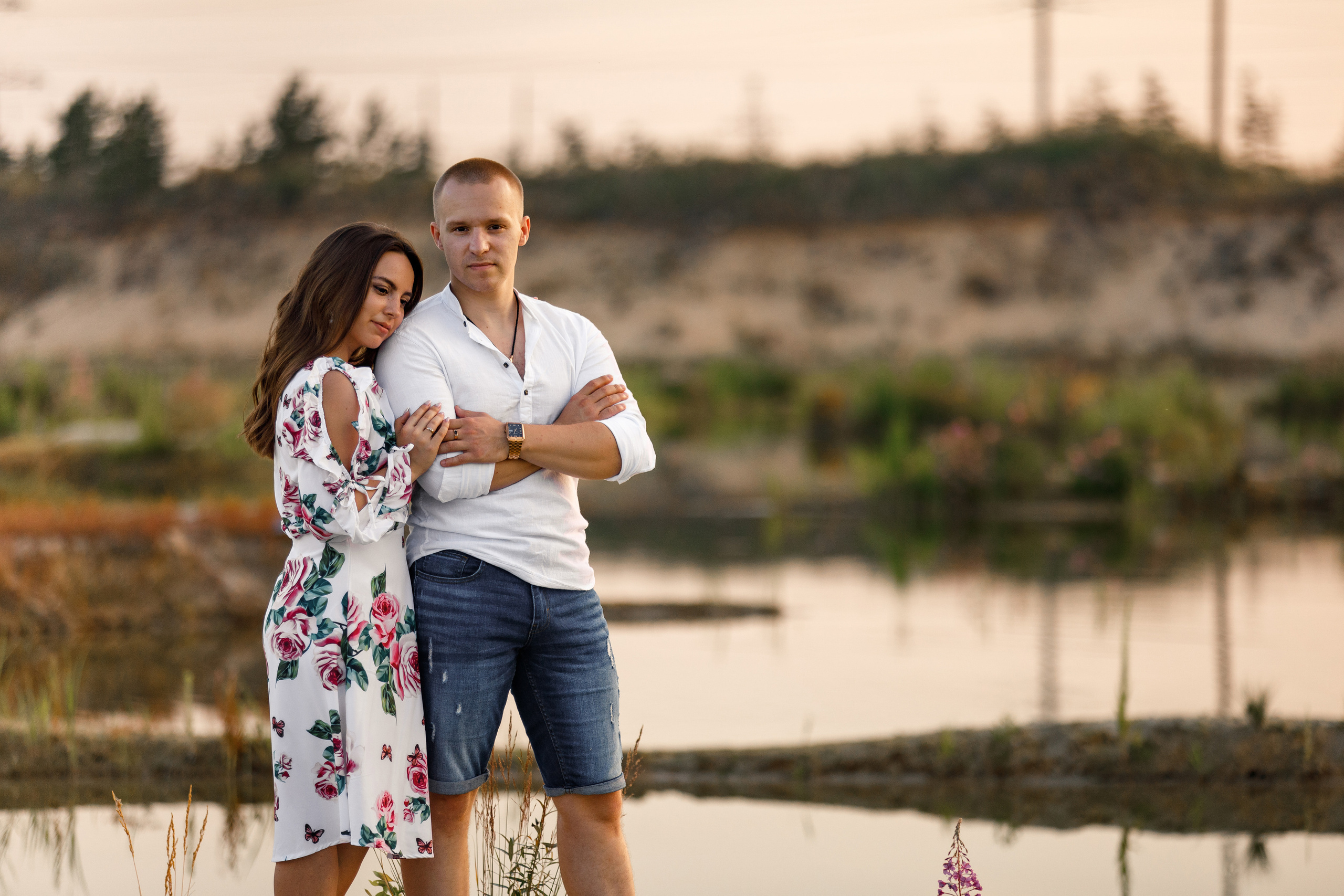 Love story Нади и Артема. Аэросъемка