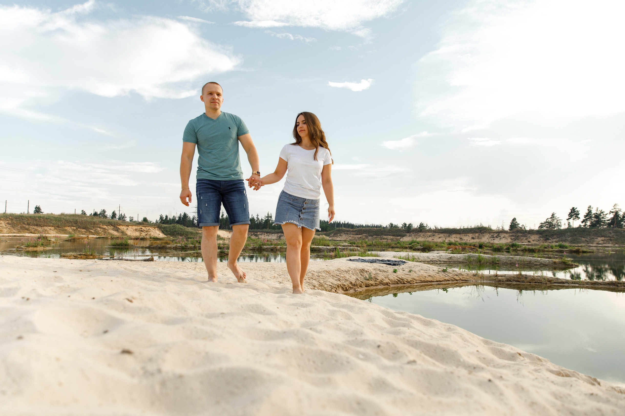 Love story Нади и Артема. Аэросъемка