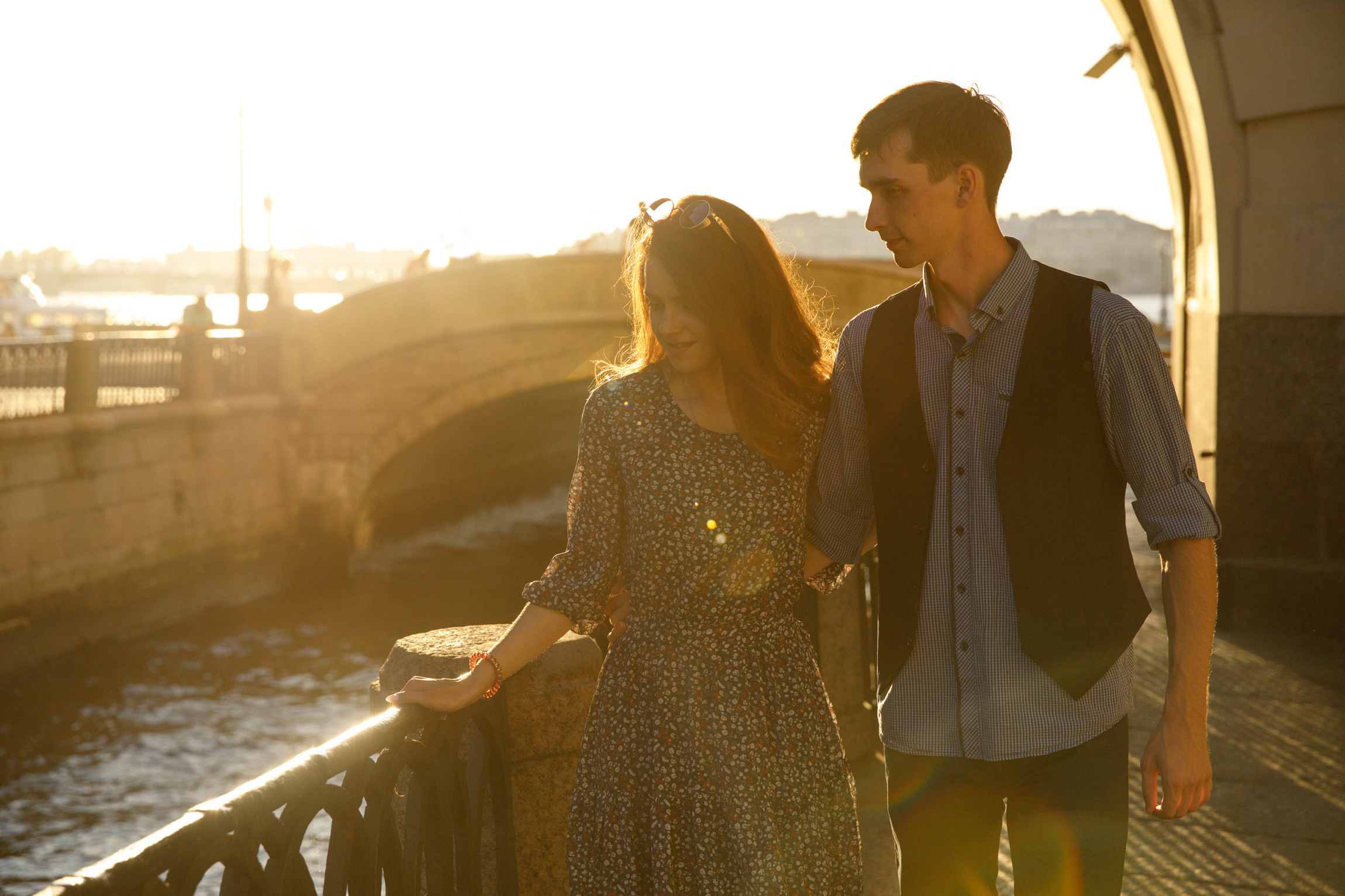 Фотосессия в Питере. На берегах Невы