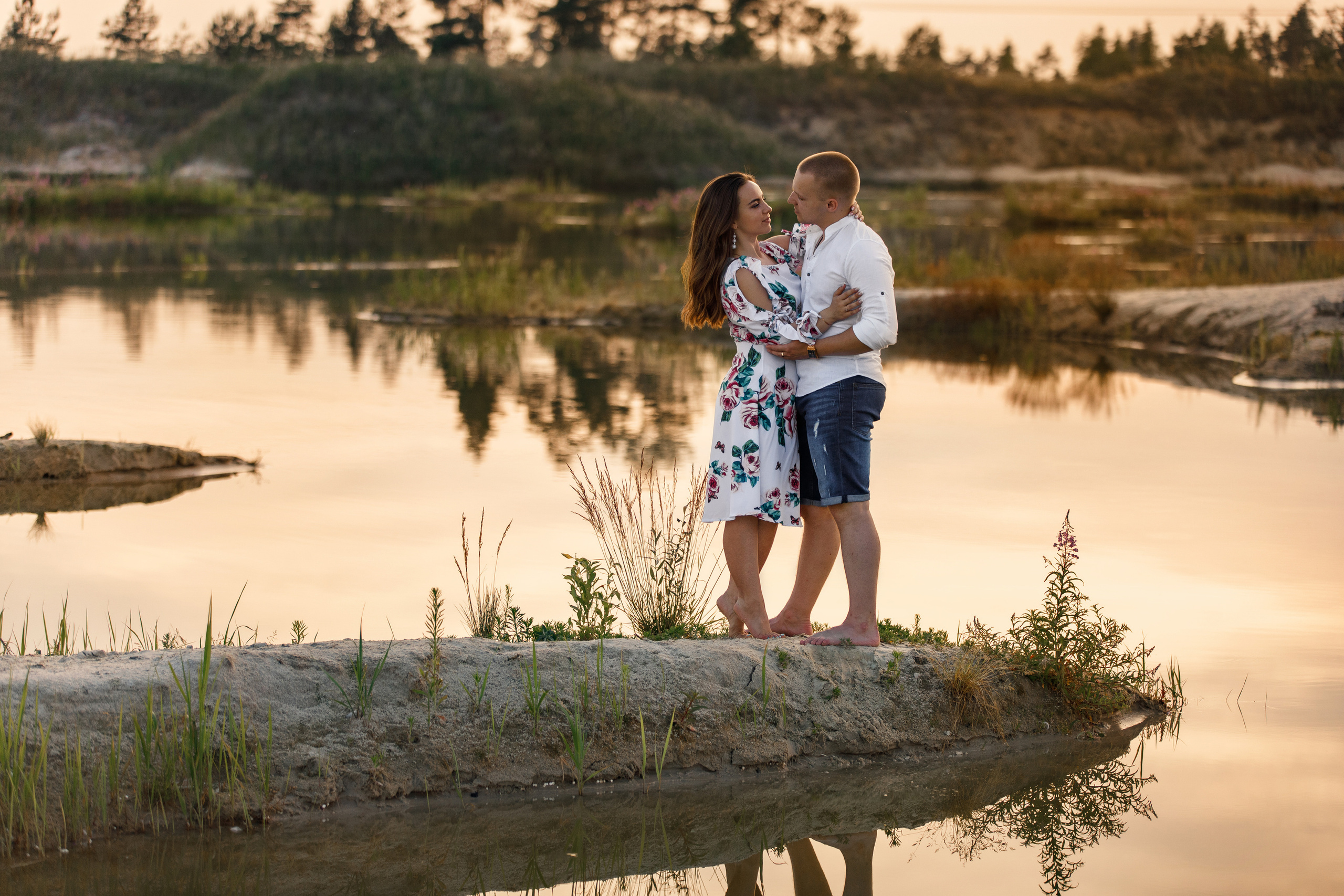 Love story Нади и Артема. Аэросъемка