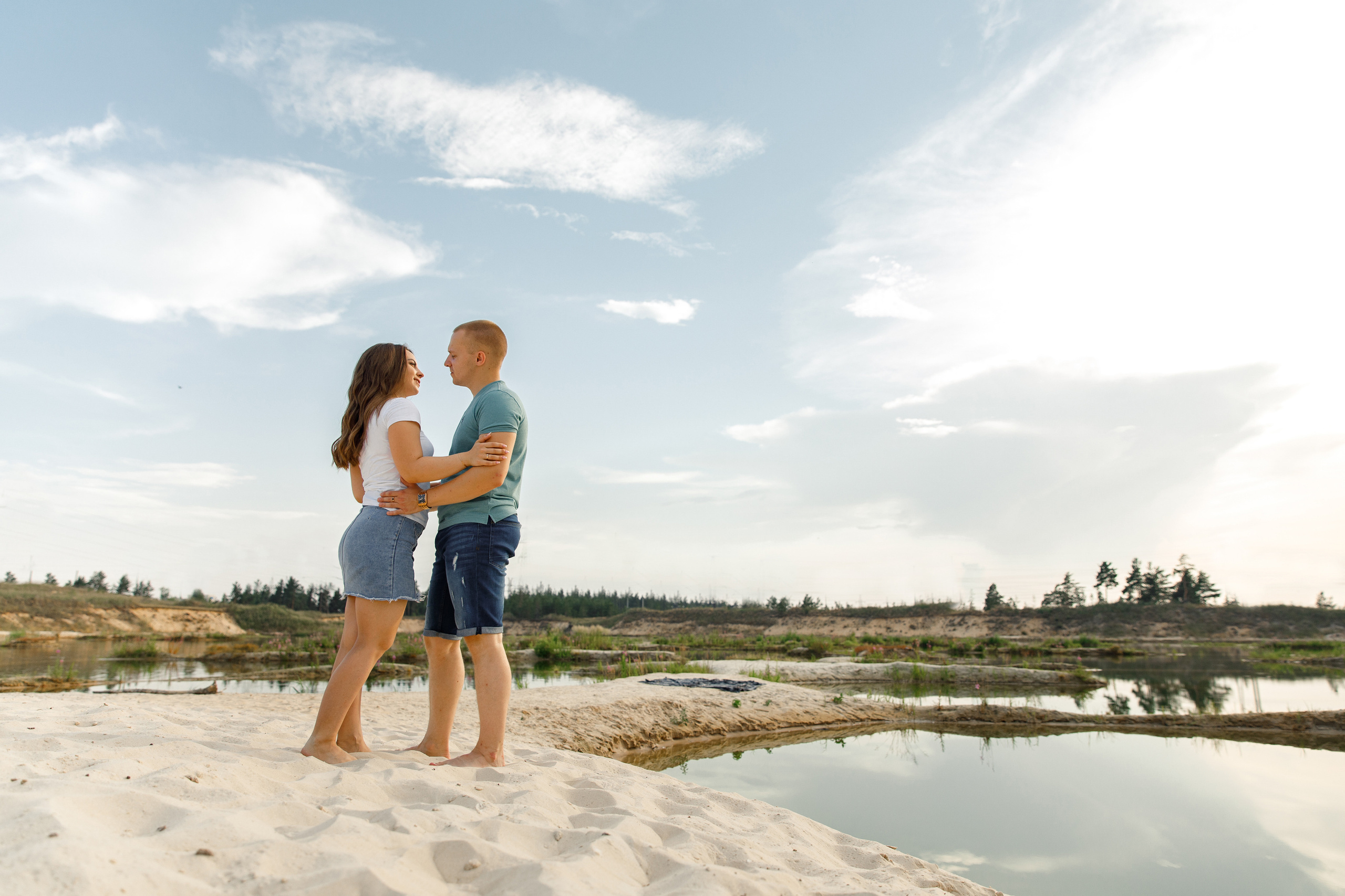 Love story Нади и Артема. Аэросъемка