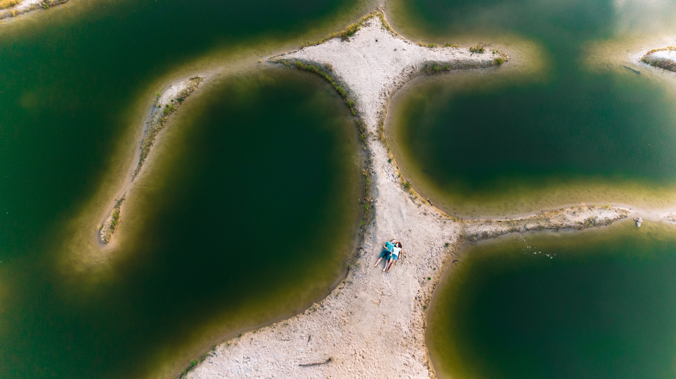 Love story Нади и Артема. Аэросъемка