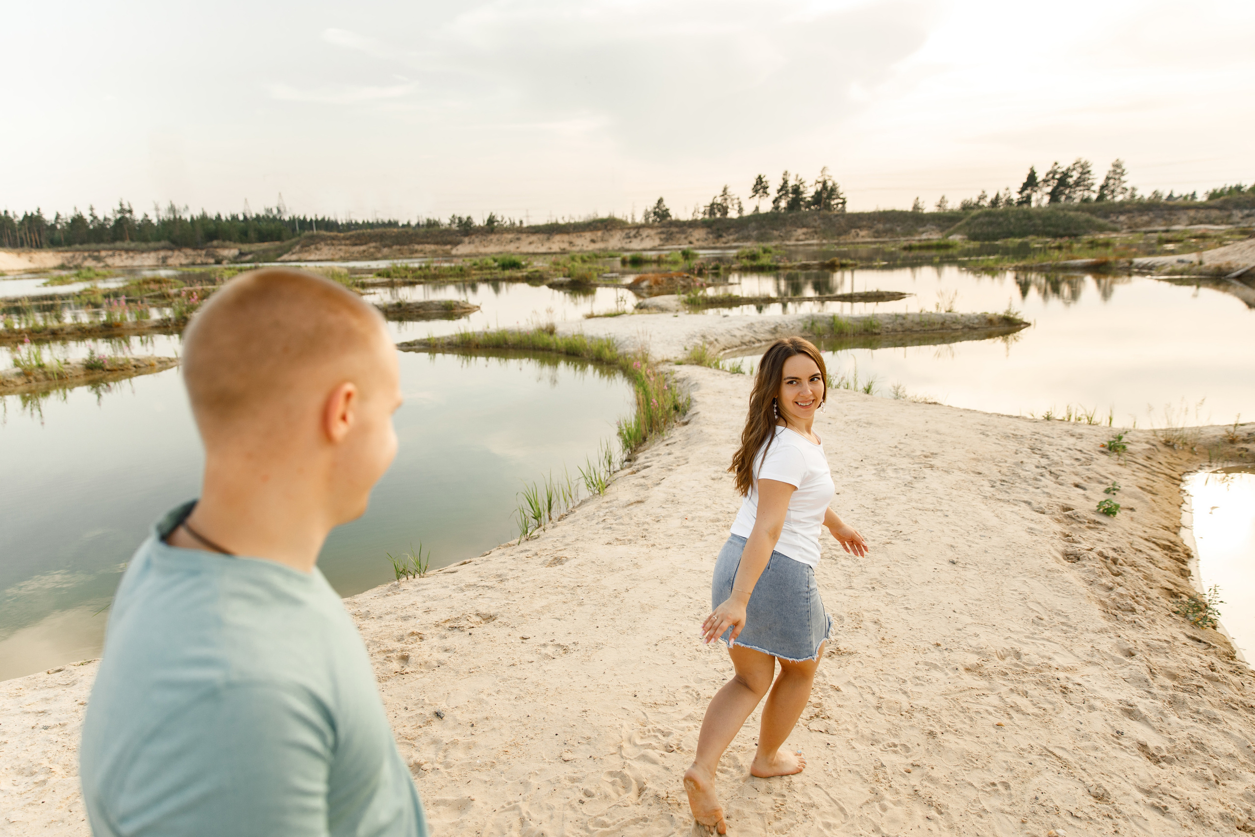 Love story Нади и Артема. Аэросъемка