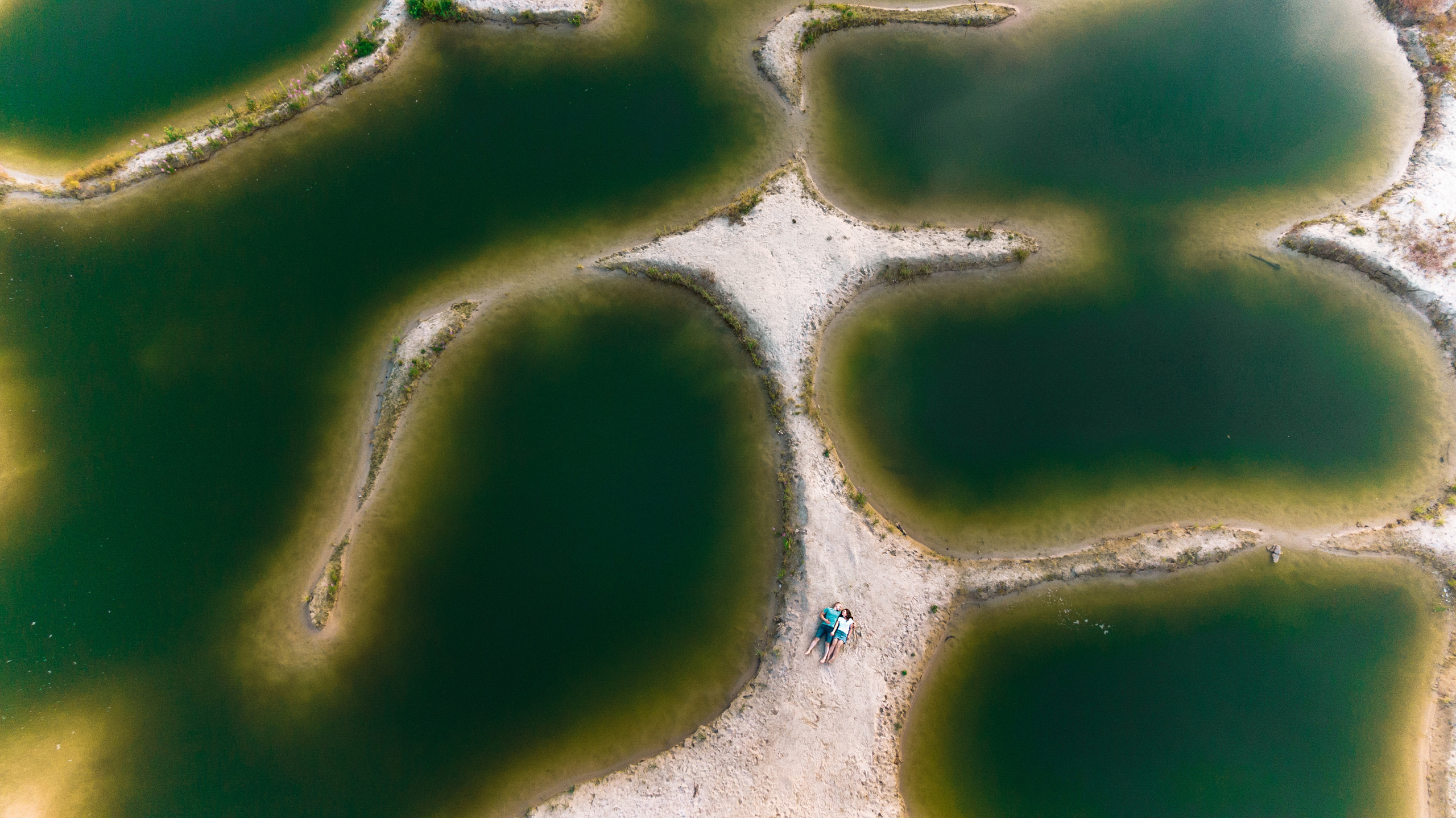 Love story Нади и Артема. Аэросъемка