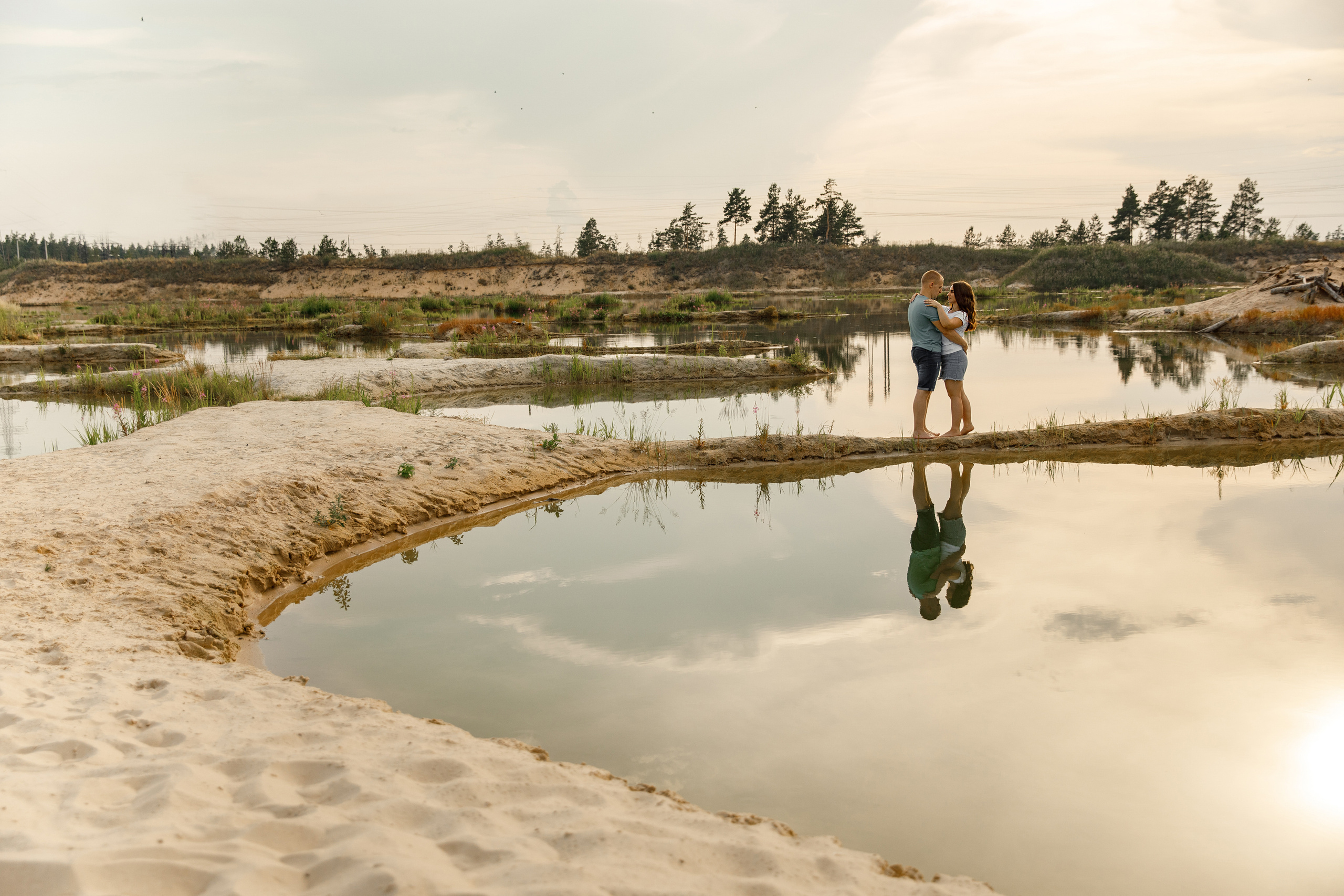 Love story Нади и Артема. Аэросъемка
